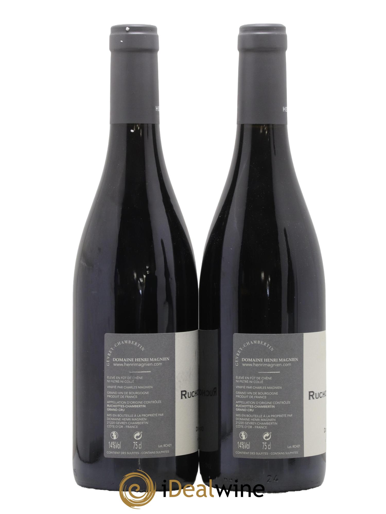 Ruchottes-Chambertin Grand Cru Henri Magnien (Domaine) 2021 - Lot of 2 bottles - 1