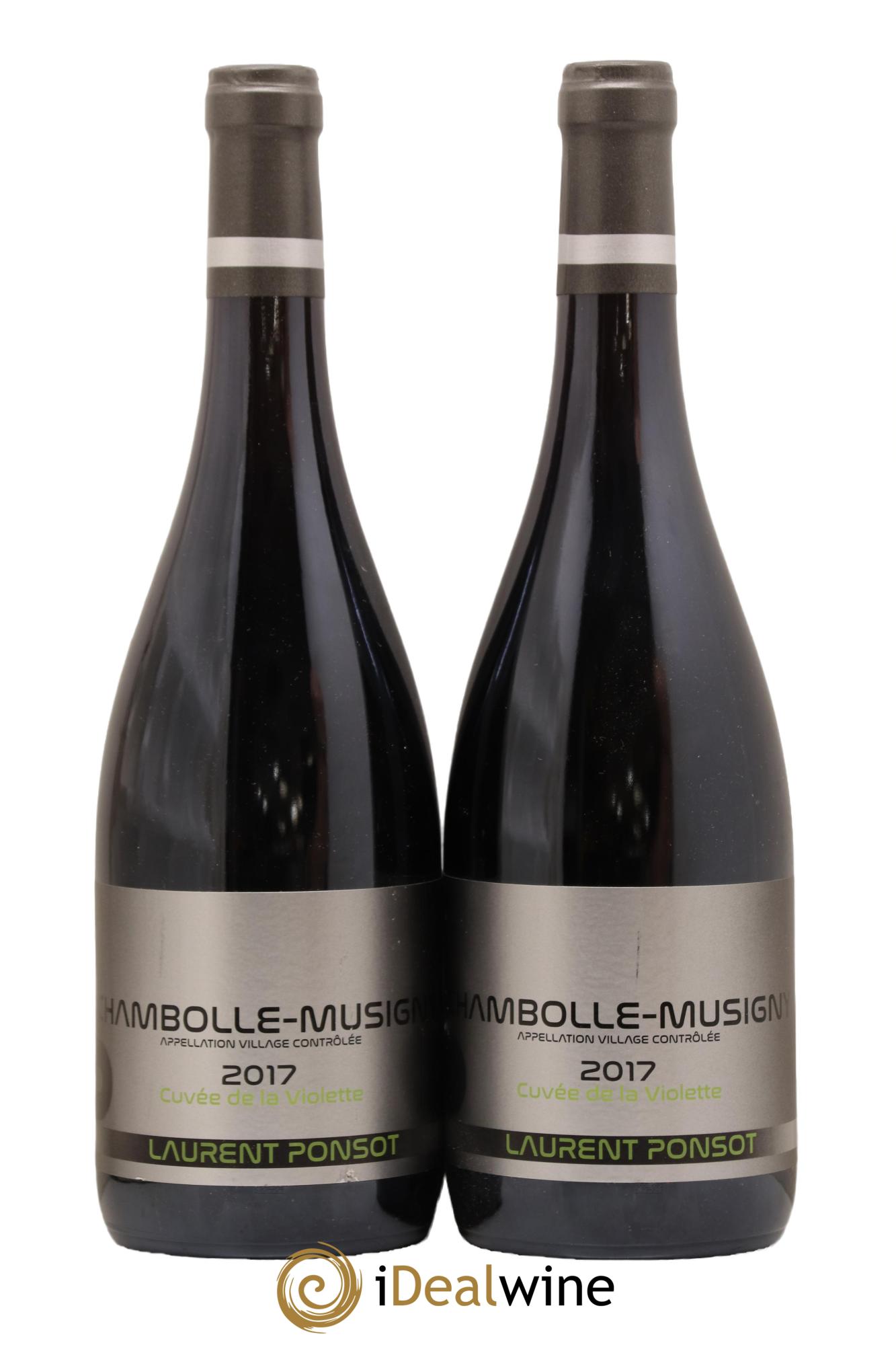 Chambolle-Musigny Cuvee de la Violette Laurent Ponsot 2017 - Lot de 2 bouteilles - 0