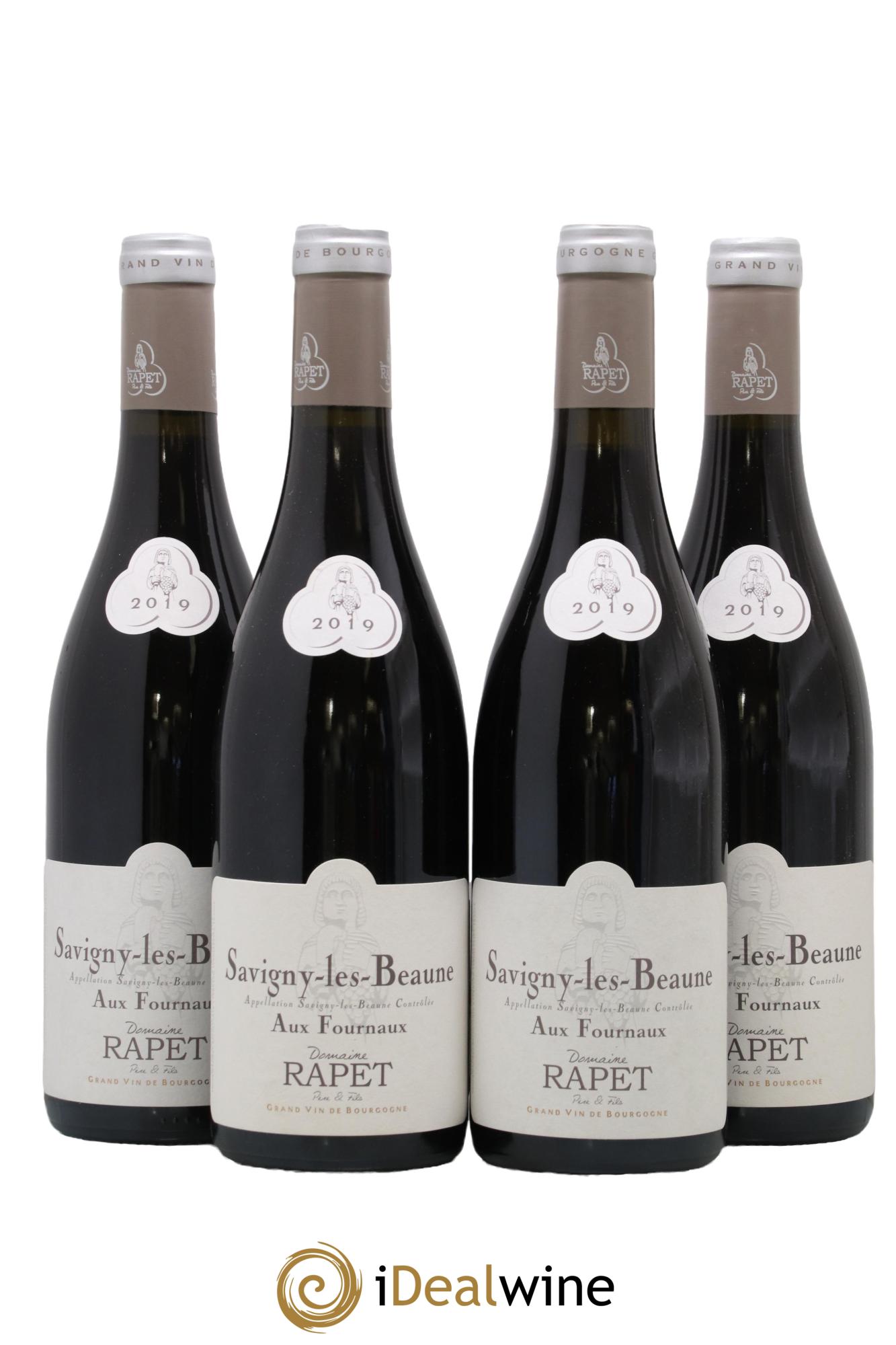 Savigny-lès-Beaune Aux Fournaux Rapet Père & Fils 2019 - Lot of 4 bottles - 0