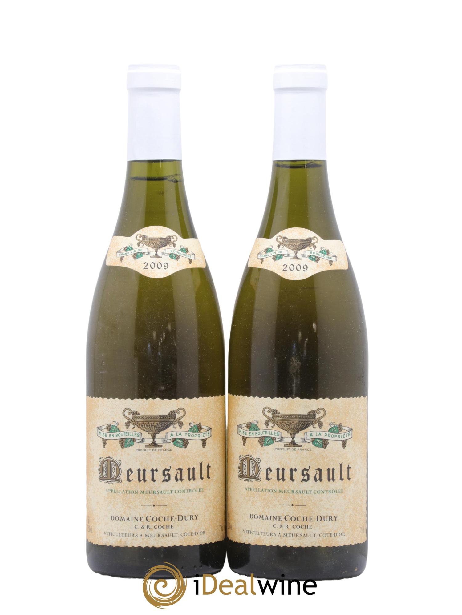 Meursault Coche Dury (Domaine) 2009 - Lotto di 2 bottiglie - 0