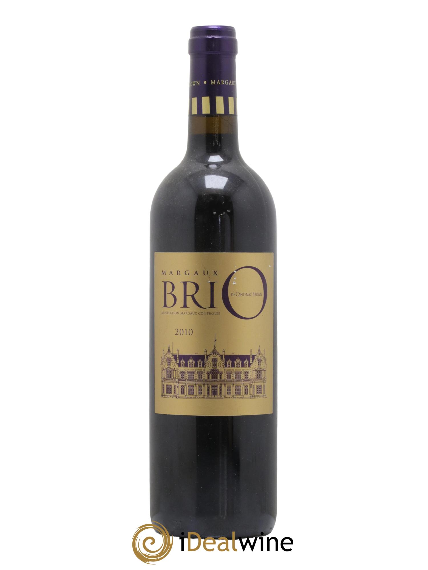 Brio de Cantenac Brown 2010 - Lot de 1 bouteille - 0