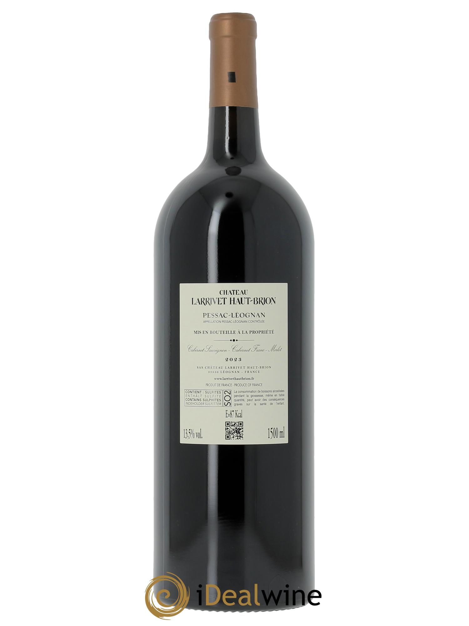 Château Larrivet Haut-Brion  2023 - Posten von 1 Magnum - 1