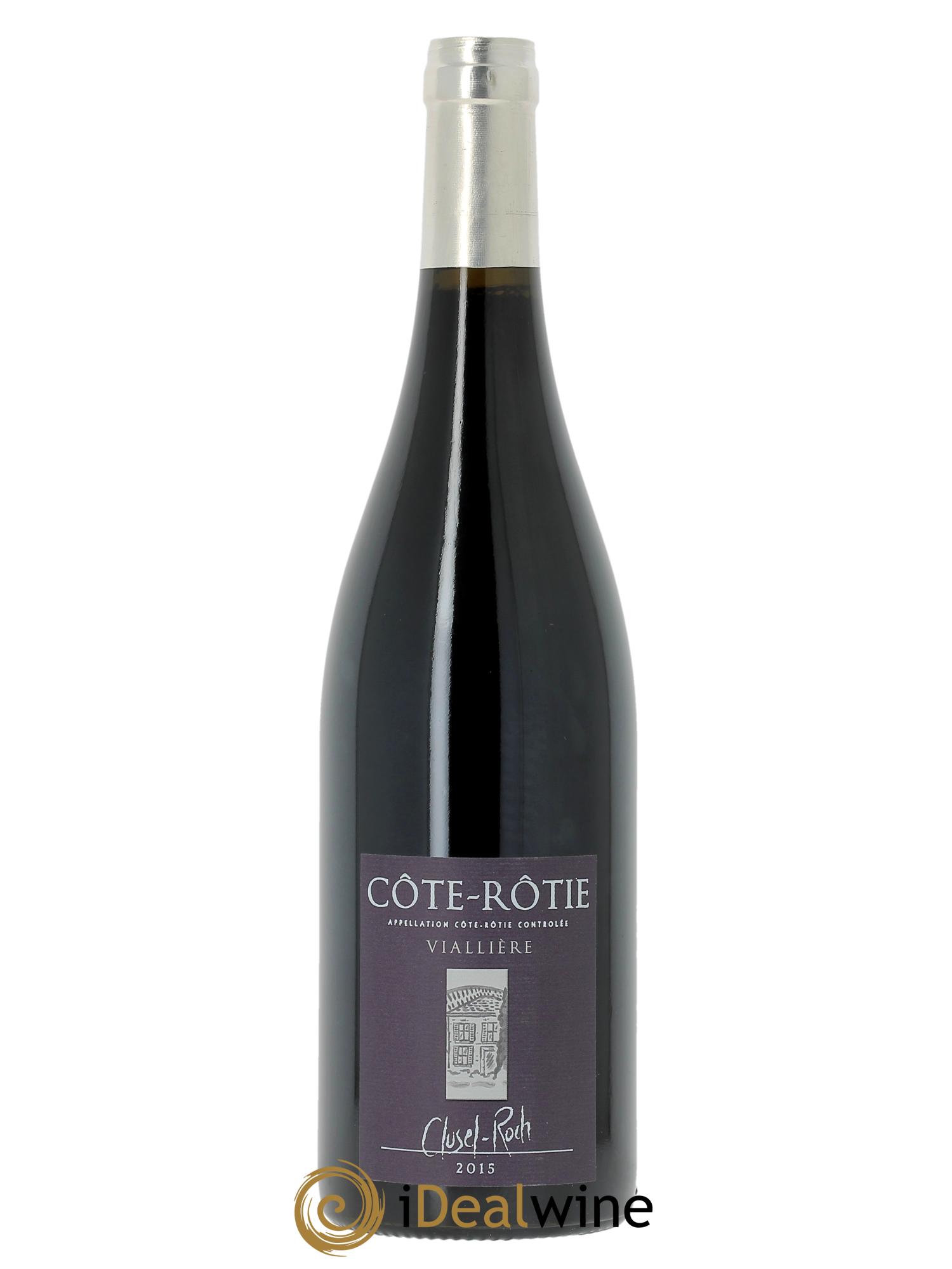 Côte-Rôtie Viallière Clusel-Roch  2015 - Posten von 1 Flasche - 0