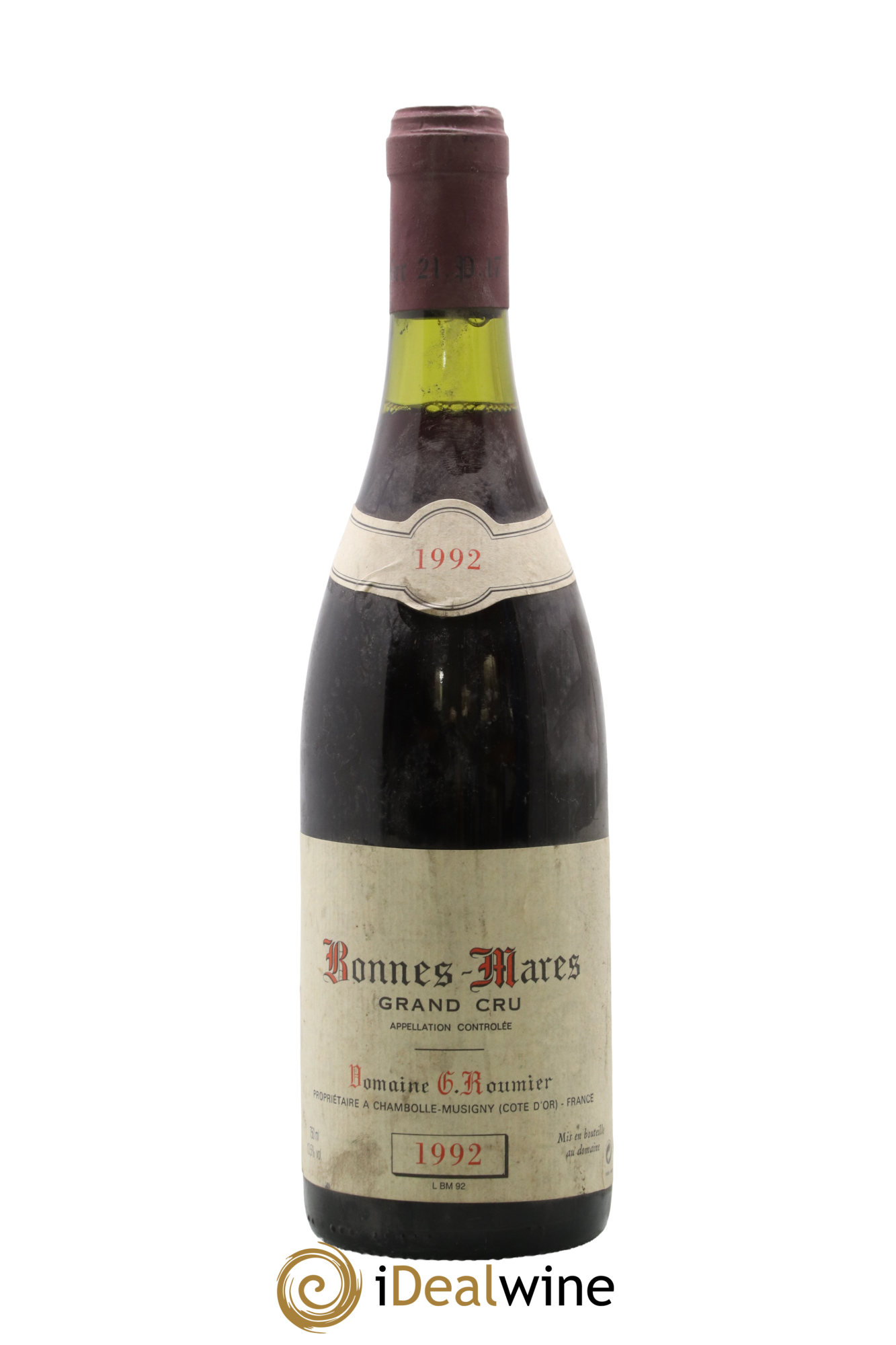 Bonnes-Mares Grand Cru Georges Roumier (Domaine) 1992 - Lot de 1 bouteille - 0