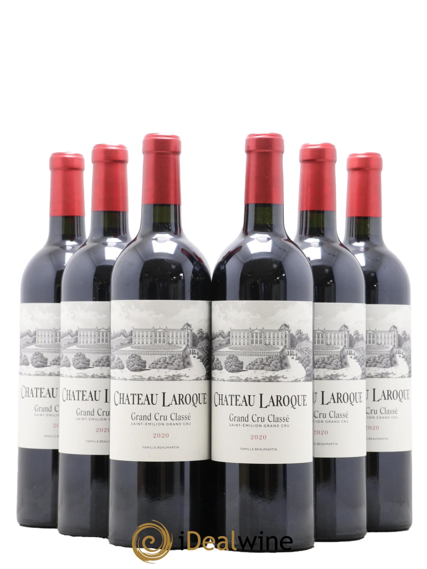 Château Laroque Grand Cru Classé 2020 - Lot de 6 bouteilles - 0