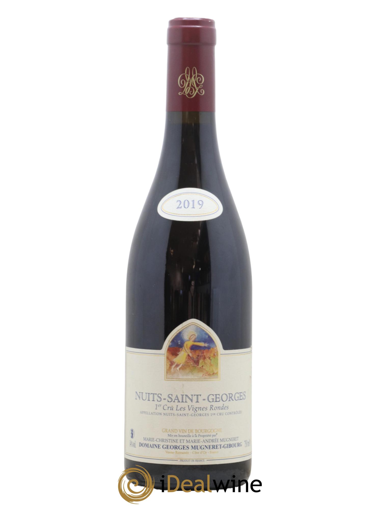 Nuits-Saint-Georges 1er Cru Les Vignes Rondes Mugneret-Gibourg (Domaine) 2019 - Lot de 1 bouteille - 0