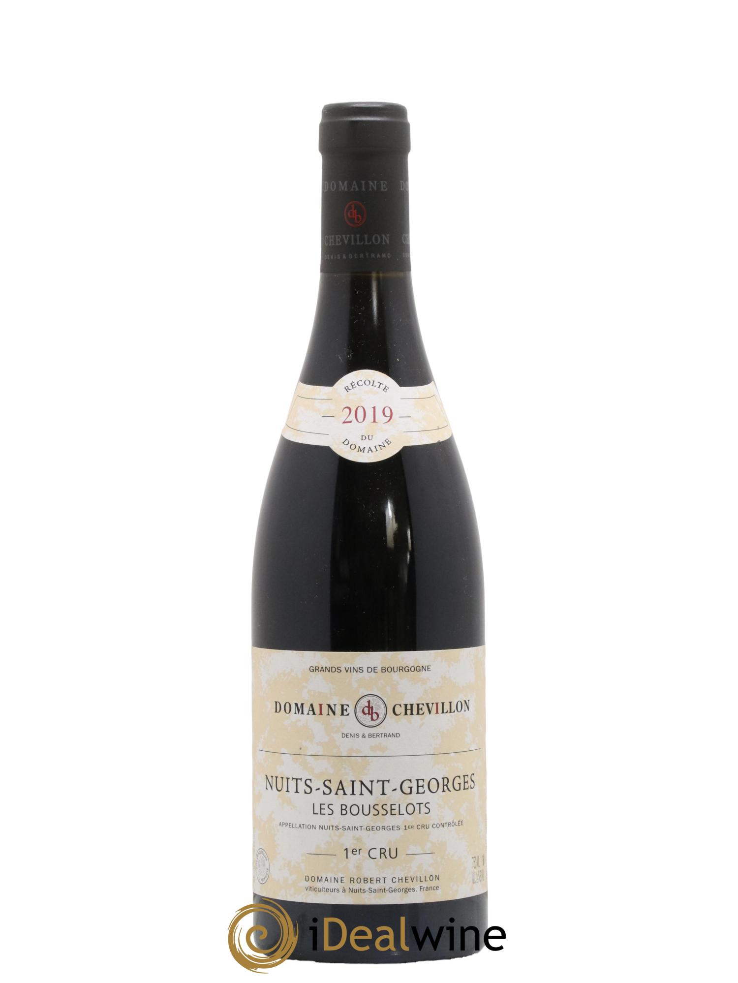 Nuits-Saint-Georges 1er Cru Les Bousselots Robert Chevillon 2019 - Lot de 1 bouteille - 0