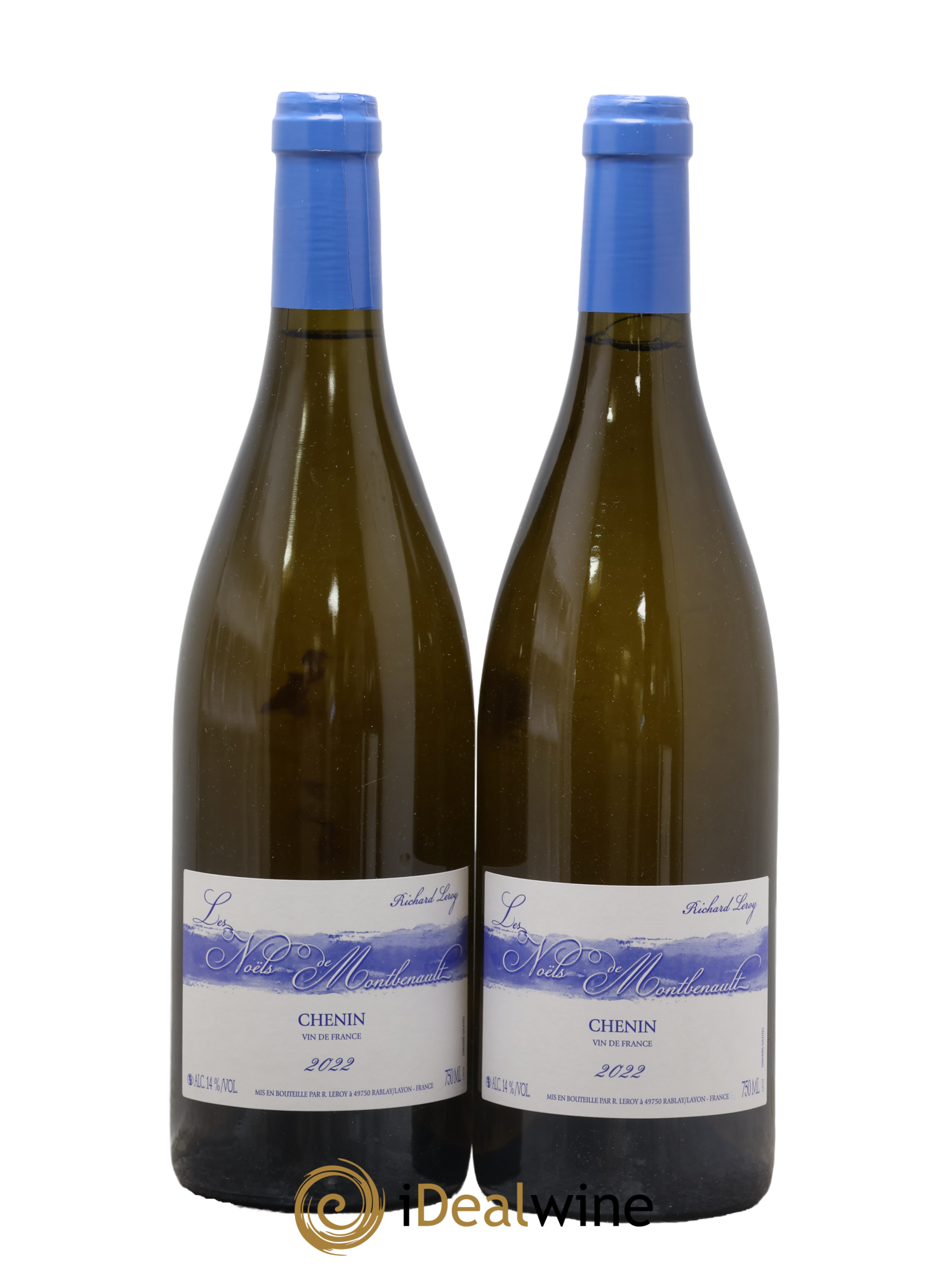 Vin de France Les Noëls de Montbenault Richard Leroy 2022 - Lot de 2 bouteilles - 0