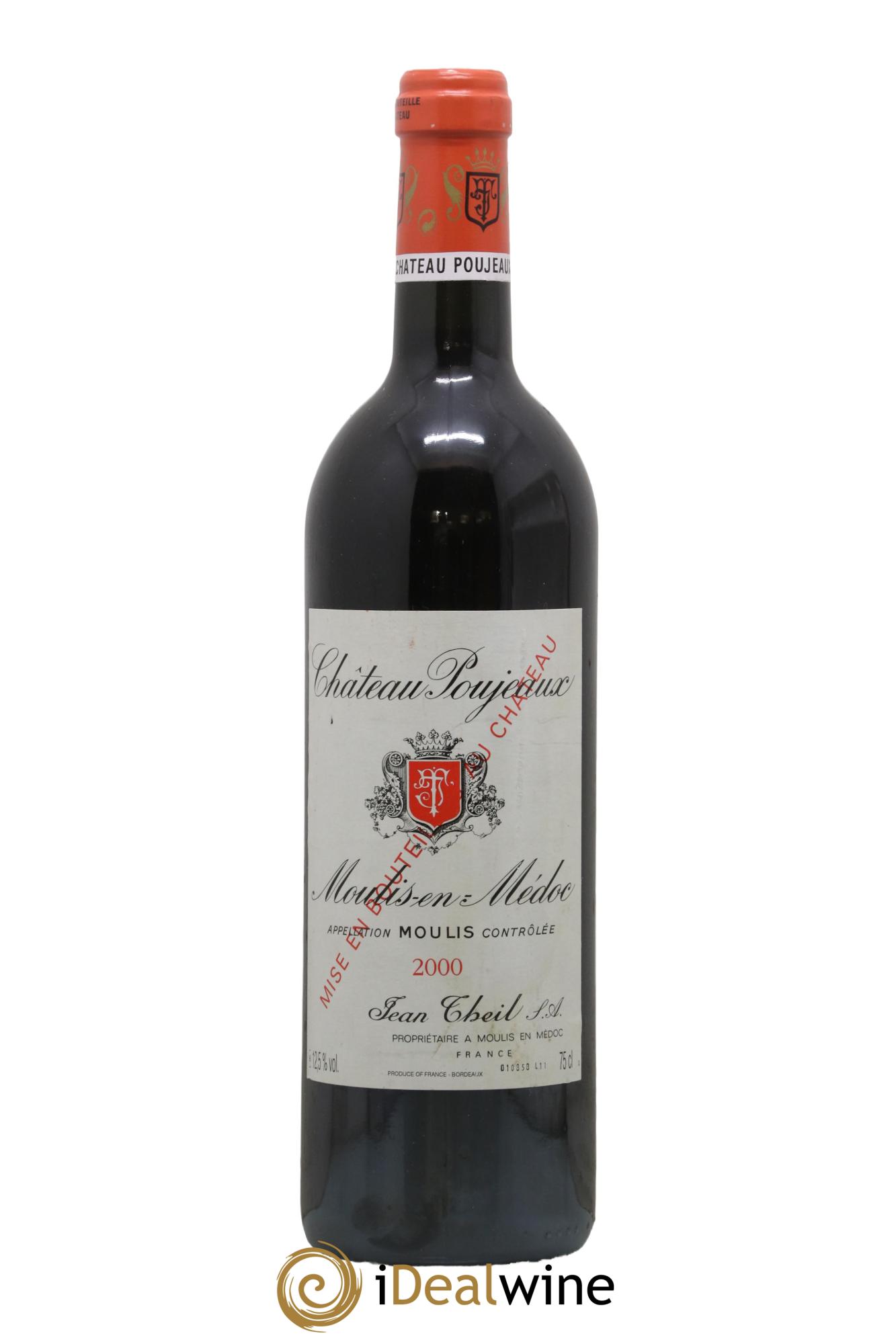 Château Poujeaux 2000 - Lot of 1 bottle - 0
