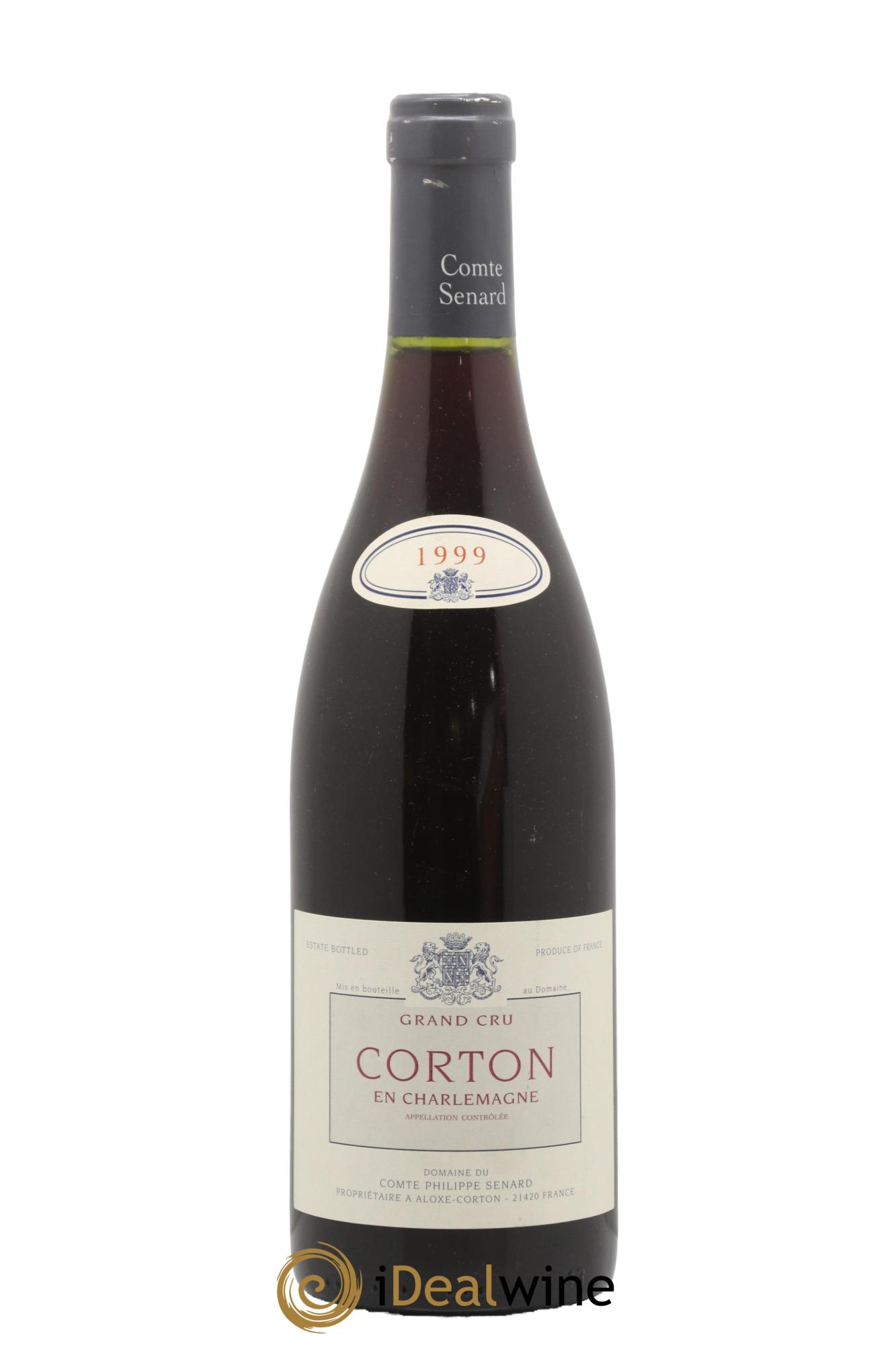 Corton Grand Cru En Charlemagne Comte Senard 1999 - Lot de 1 bouteille - 0