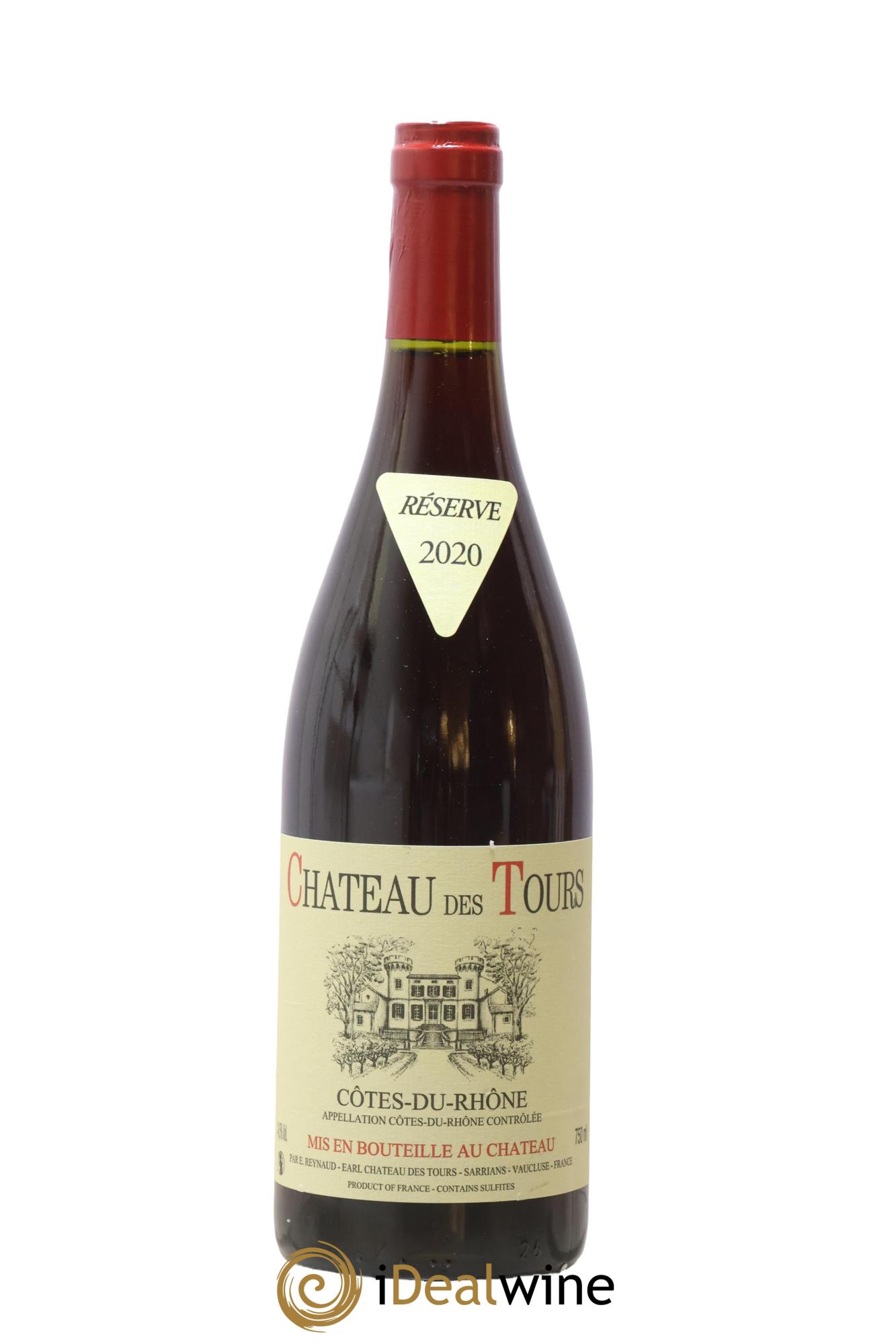 Côtes-du-Rhône Château des Tours Emmanuel Reynaud 2020 - Lot of 1 bottle - 0