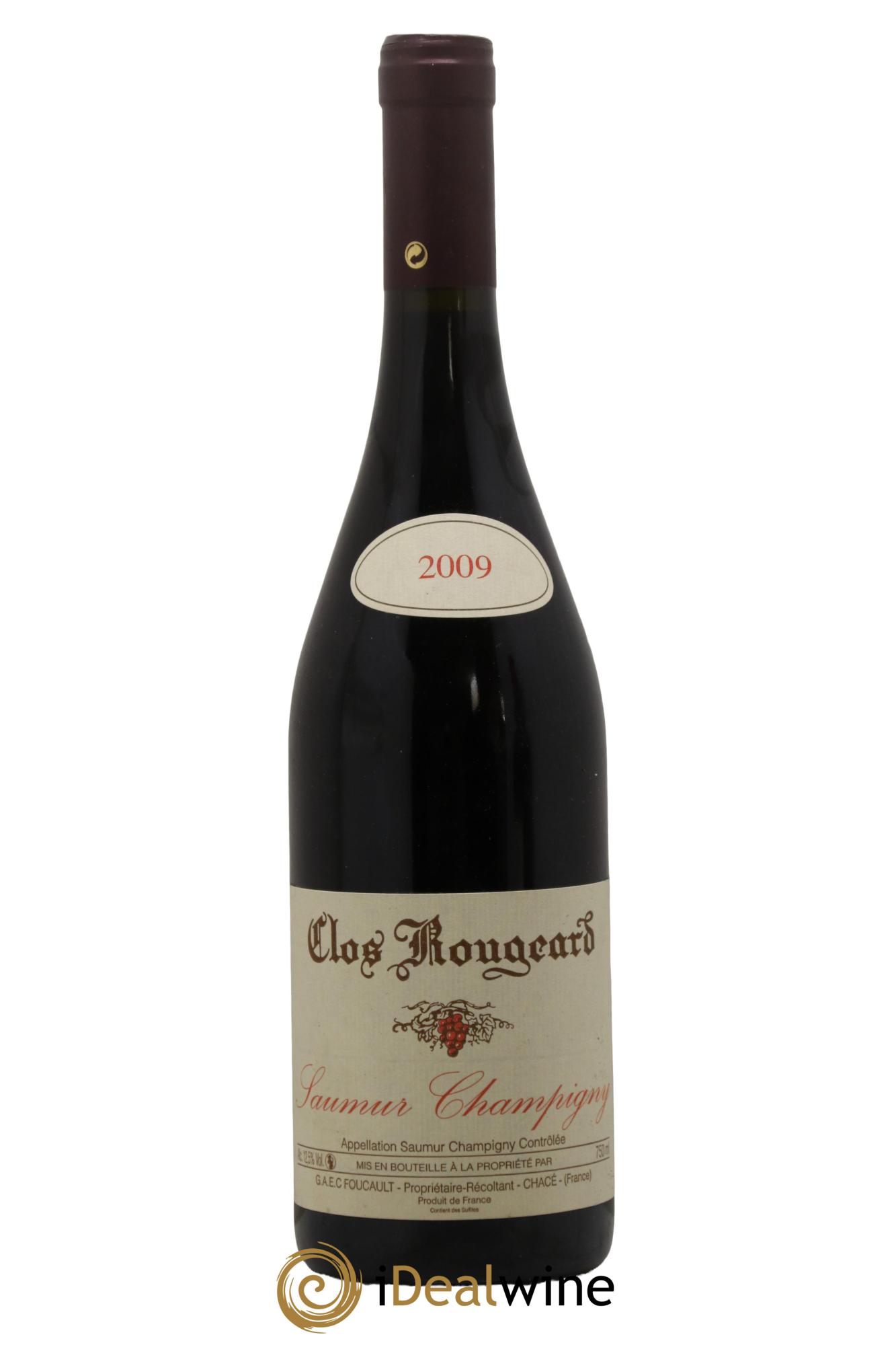 Saumur-Champigny Clos Rougeard 2009 - Lot de 1 bouteille - 0