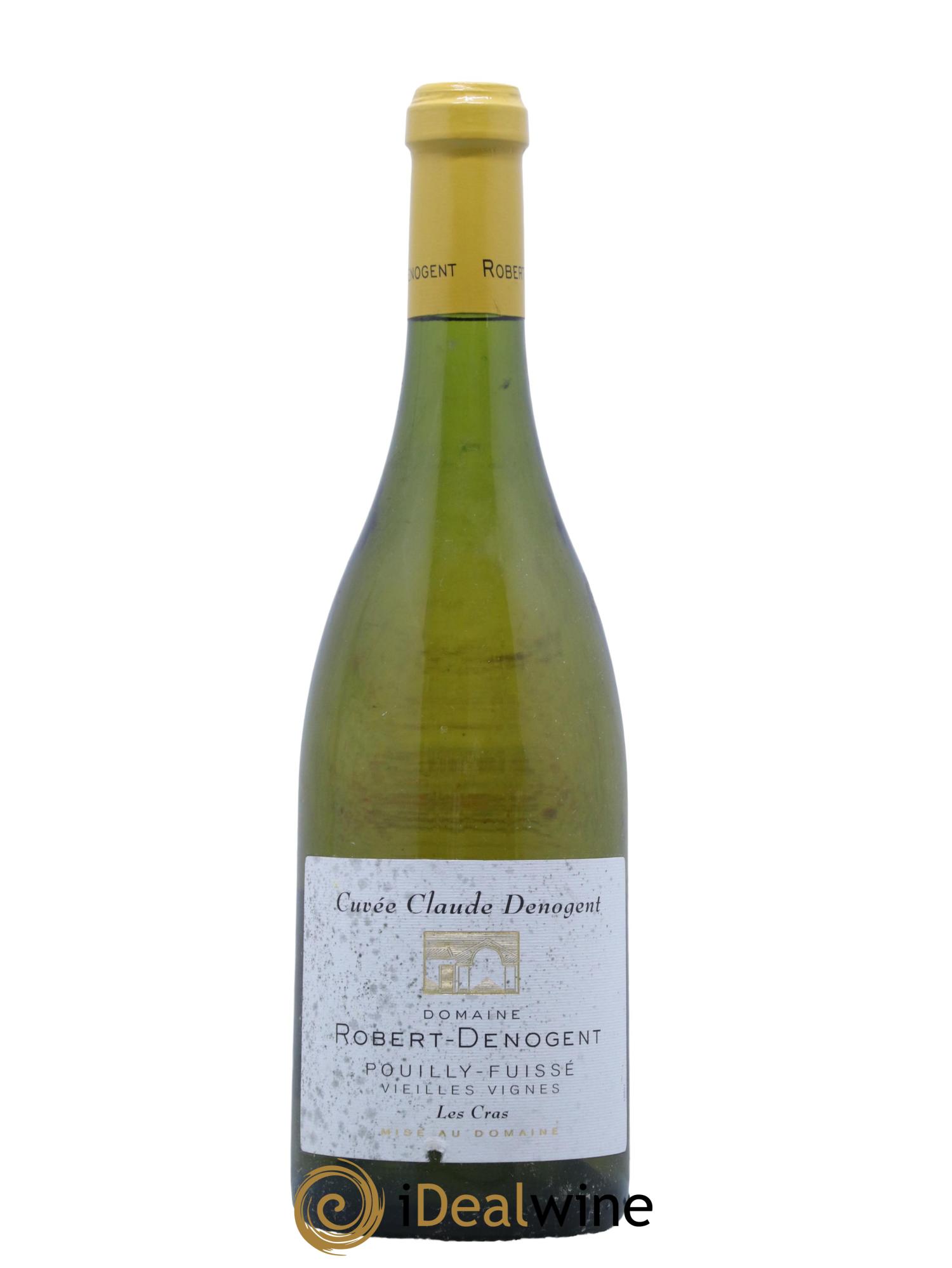 Pouilly-Fuissé Les Cras Vieilles Vignes Robert Denogent (Domaine) Cuvée Claude Denogent 2008 - Lot of 1 bottle - 0