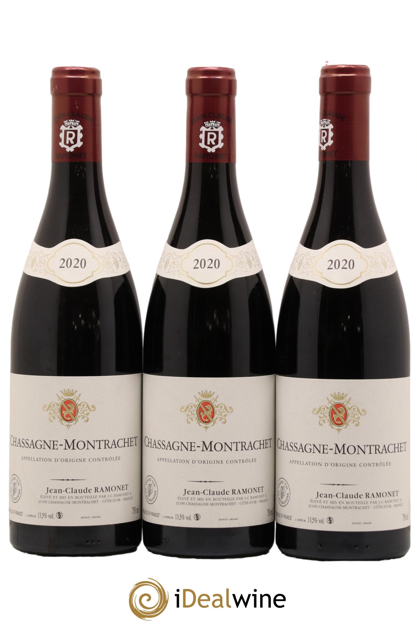 Chassagne-Montrachet Ramonet (Domaine) 2020 - Lot de 3 bouteilles - 0