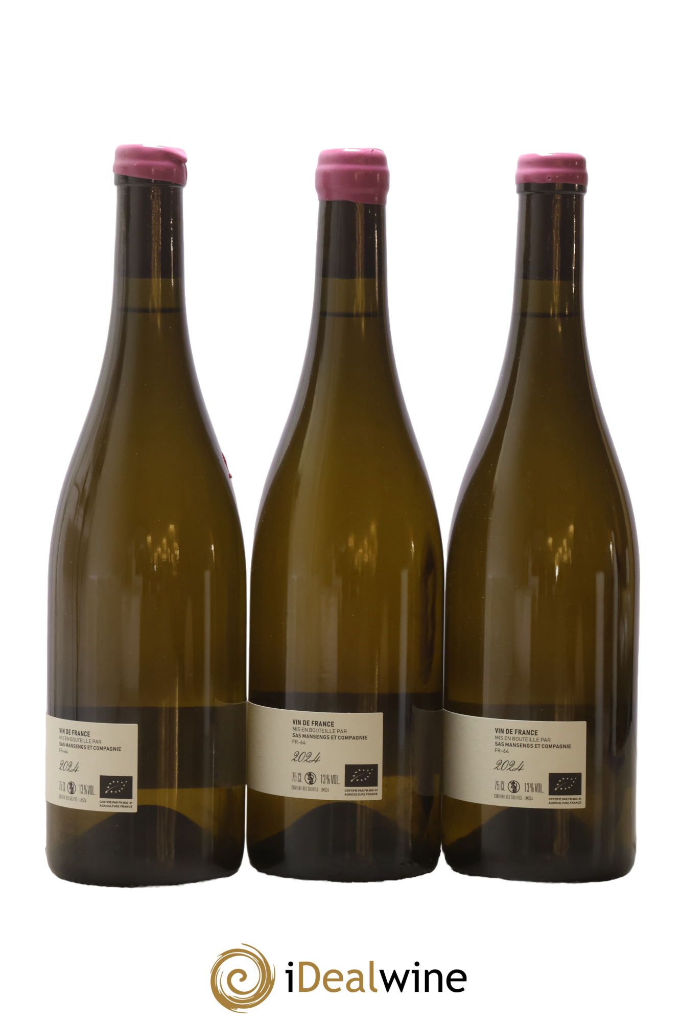 Vin de France Mansengs Jean-Baptiste Semmartin 2024 - Lot of 3 bottles - 1