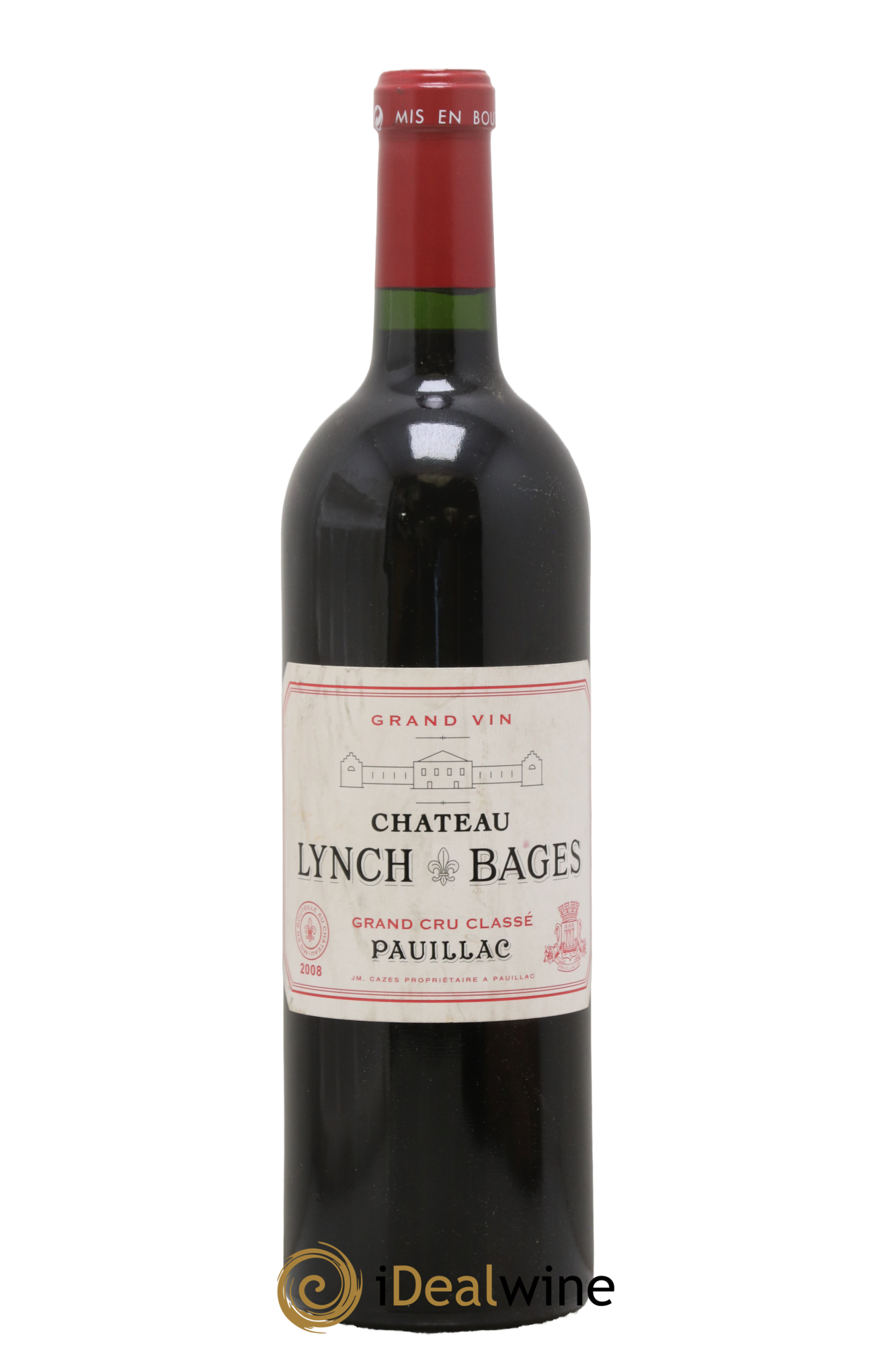 Château Lynch Bages 5ème Grand Cru Classé 2008 - Lot of 1 bottle - 0