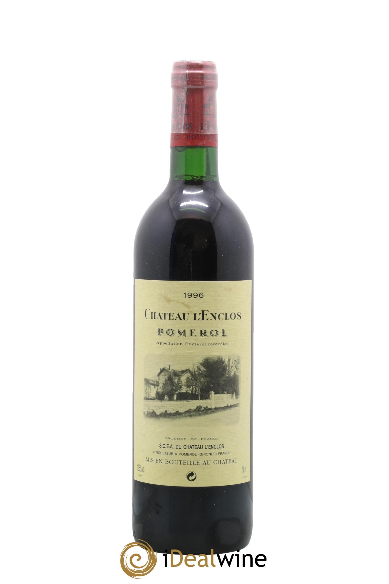 Château l' Enclos 1996 - Lot de 1 bouteille - 0
