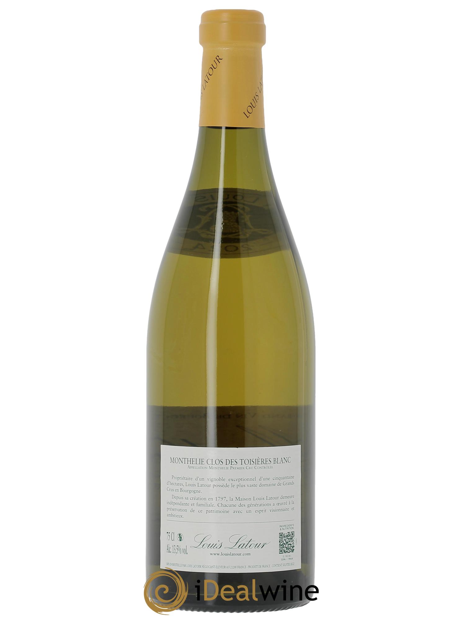 Monthélie 1er Cru Clos des Troisières Louis Latour  2024 - Lotto di 1 bottiglia - 1