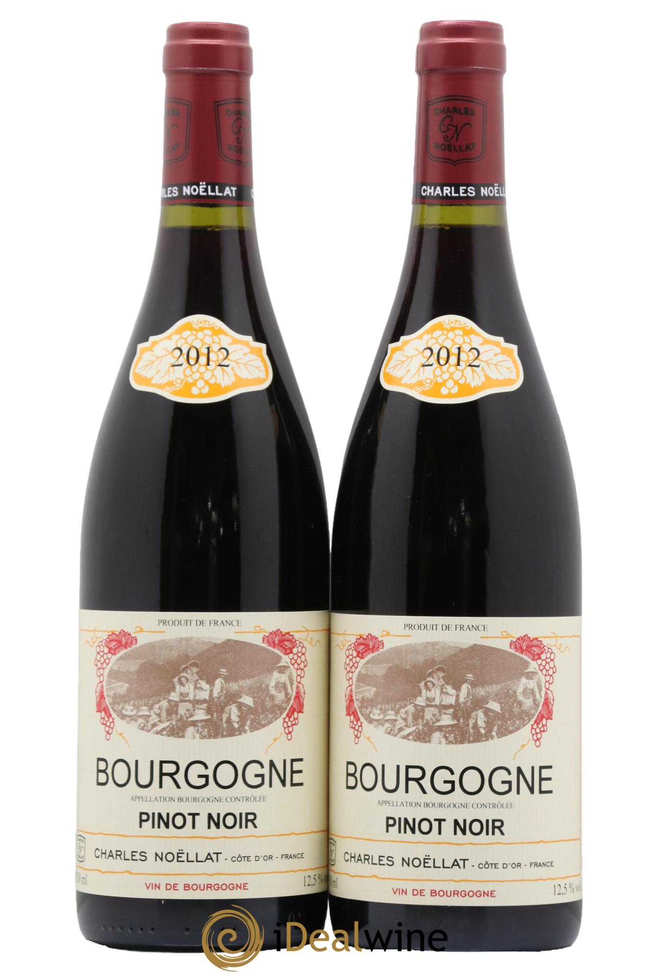 Bourgogne Charles Noellat 2012 - Lot de 2 bouteilles - 0