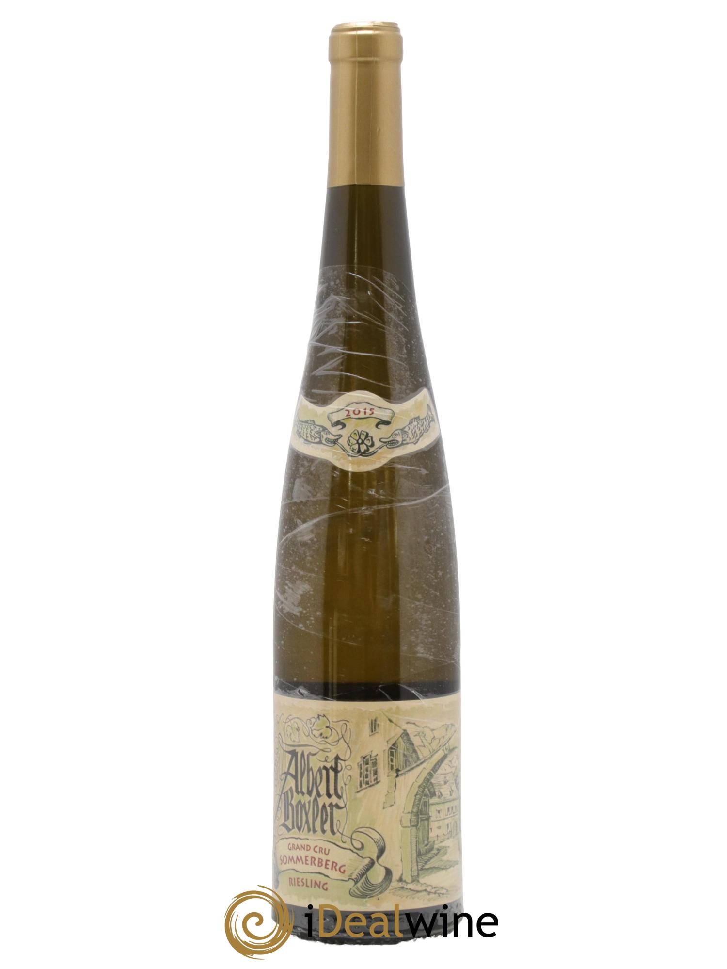 Alsace Riesling Grand Cru Sommerberg E Albert Boxler 2015 - Lot de 1 bouteille - 0
