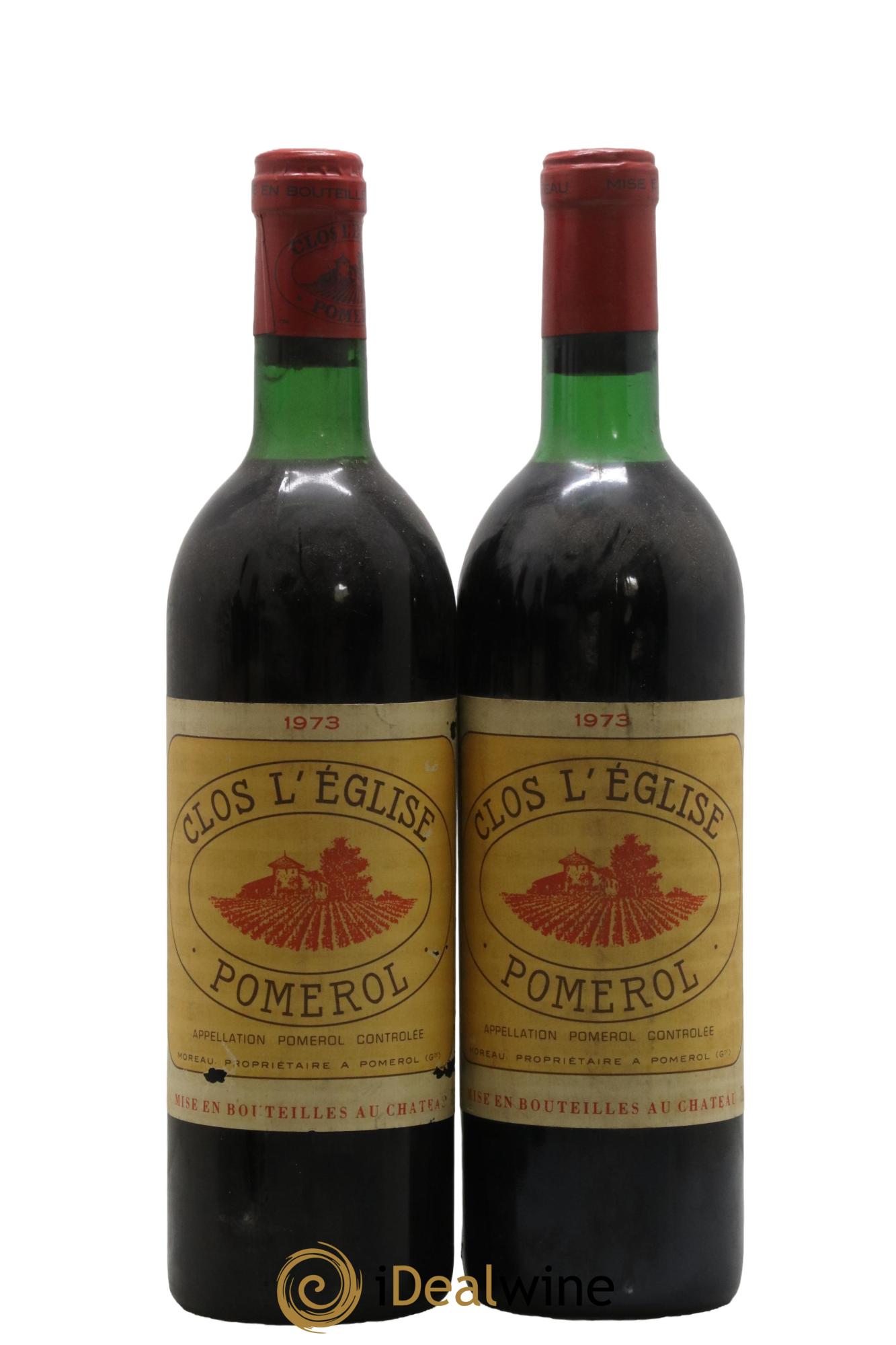 Clos l'Eglise 1973 - Lot de 2 bouteilles - 0