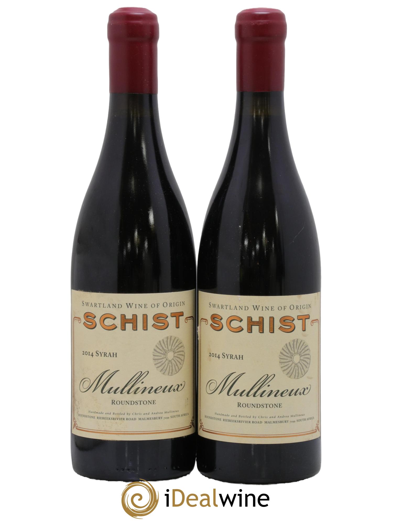 Swartland Mullineux & Leeu Single Terroir Schist Syrah 2014 - Posten von 2 Flaschen - 0