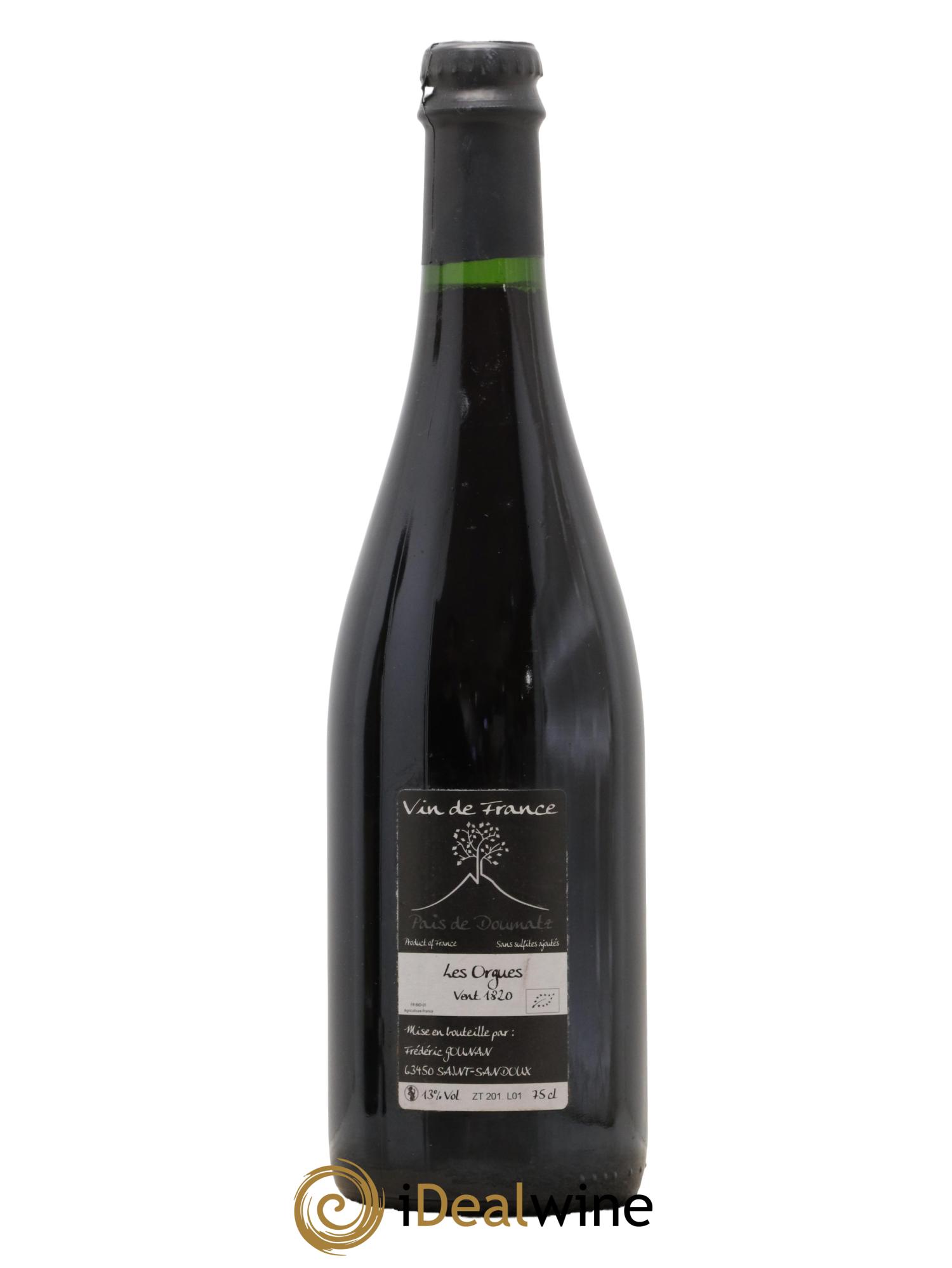 Vin de France Les Orgues Vignoble de l'Arbre Blanc 2018 - Posten von 1 Flasche - 1