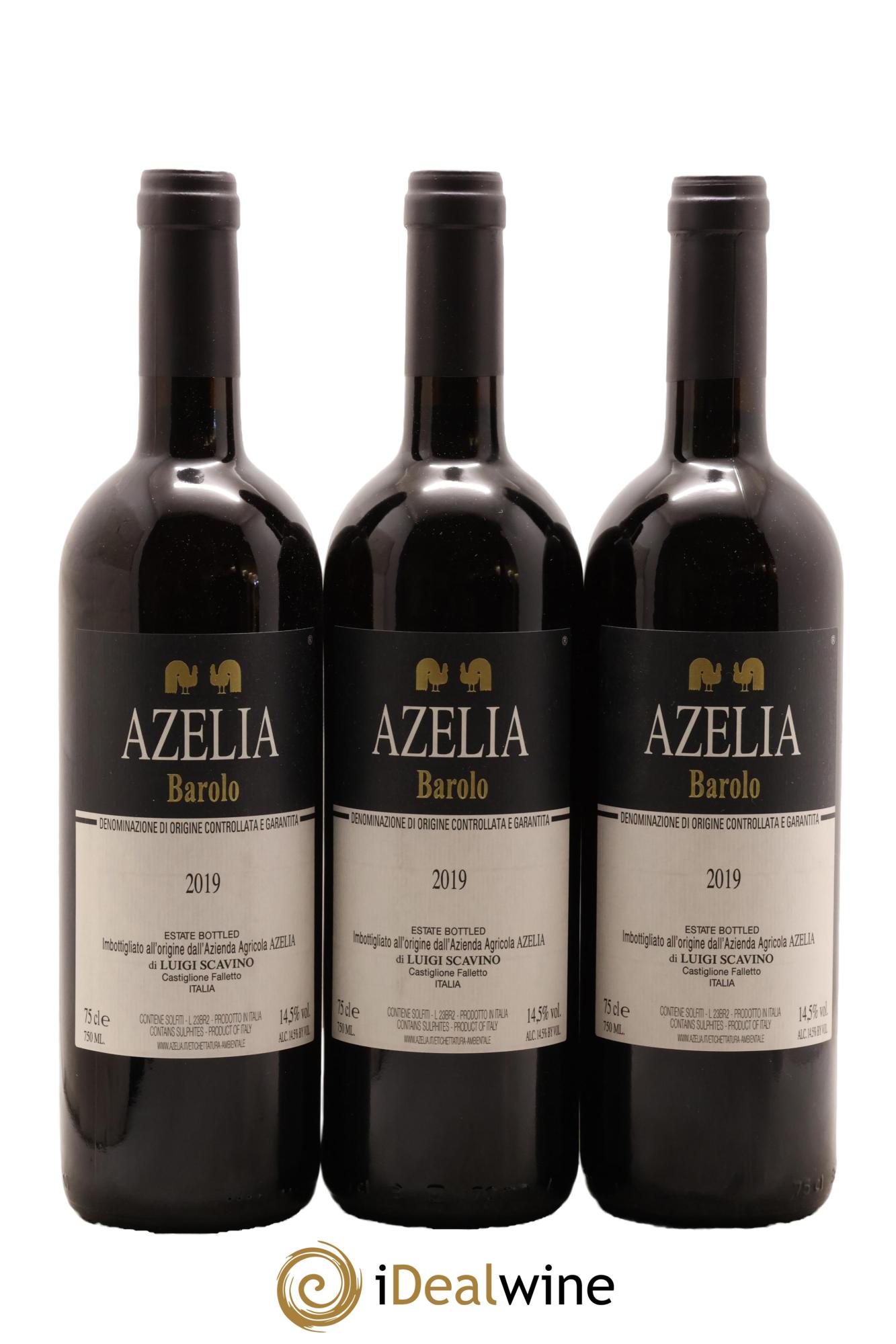 Barolo Azelia Luigi Scavino 2019 - Lot of 3 bottles - 0