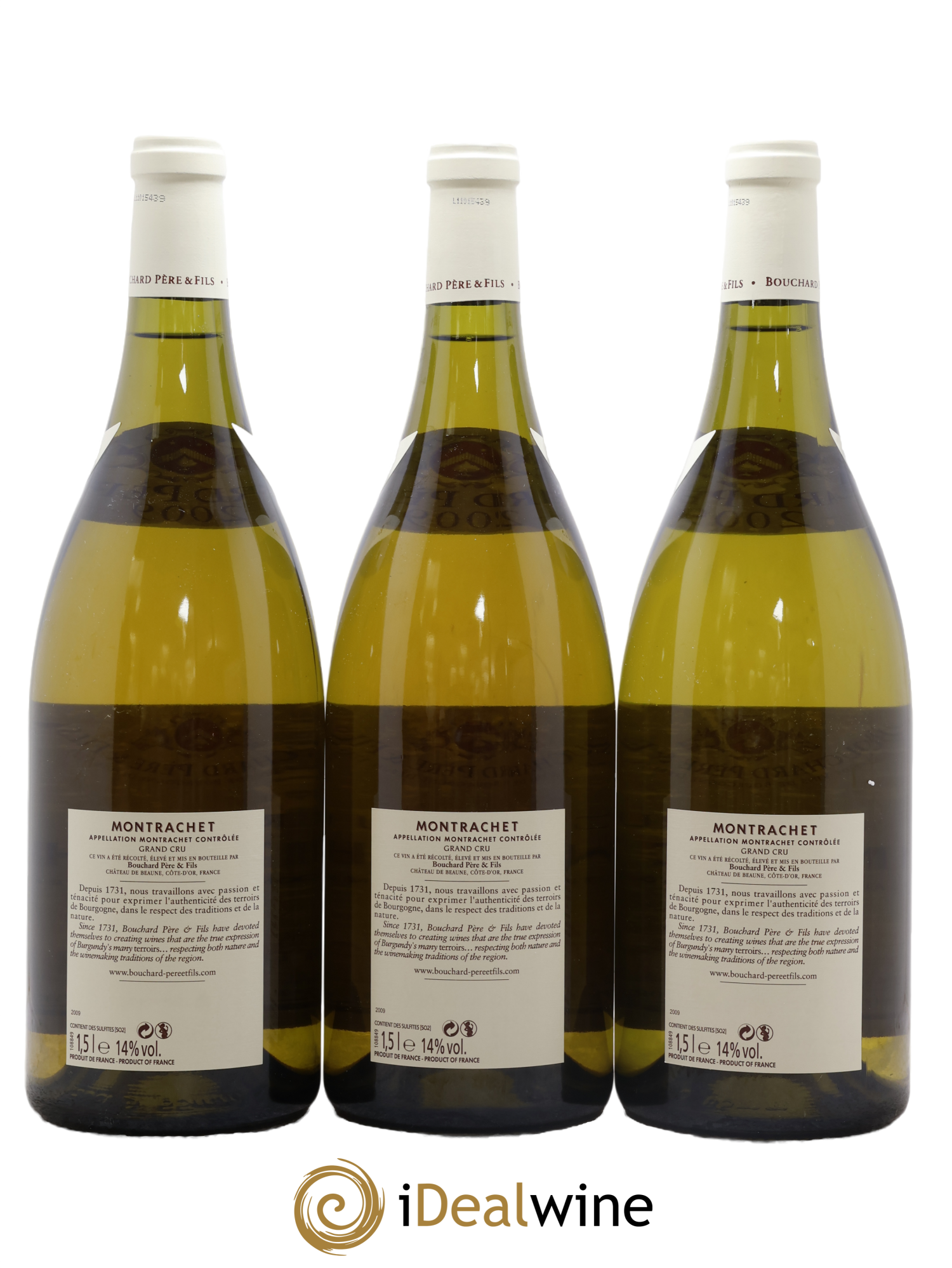Montrachet Grand Cru Bouchard Père & Fils 2009 - Lot de 6 magnums - 4