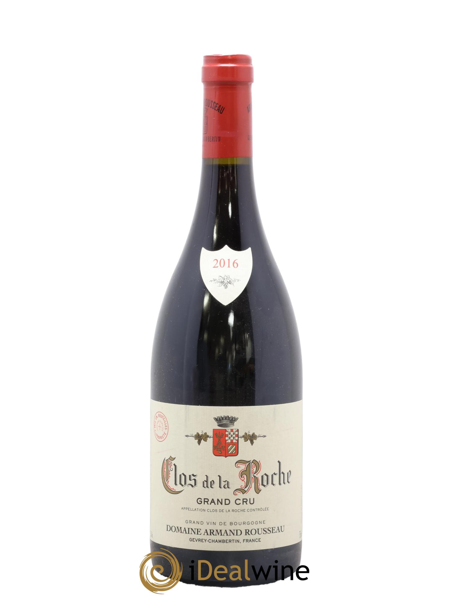 Clos de la Roche Grand Cru Armand Rousseau (Domaine) 2016 - Lote de 1 botella - 0