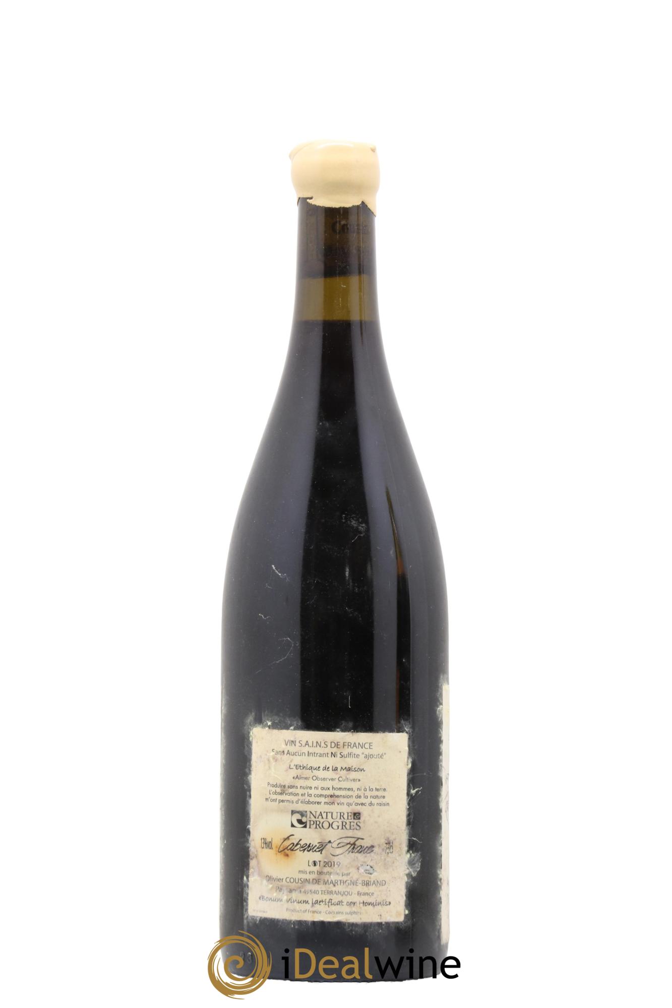 Vin de France La Pièce Aux Epingles QUEVRI Olivier Cousin 2019 - Lot de 1 bouteille - 1
