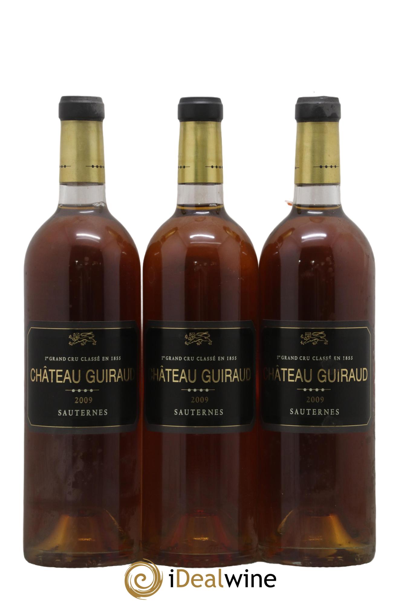 Château Guiraud 1er Grand Cru Classé 2009 - Lotto di 3 bottiglie - 0