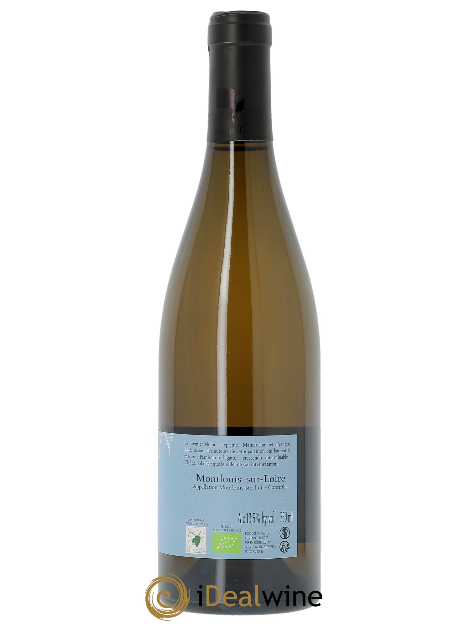 Montlouis-sur-Loire Clef de Sol La Grange Tiphaine  2023 - Lotto di 1 bottiglia - 1