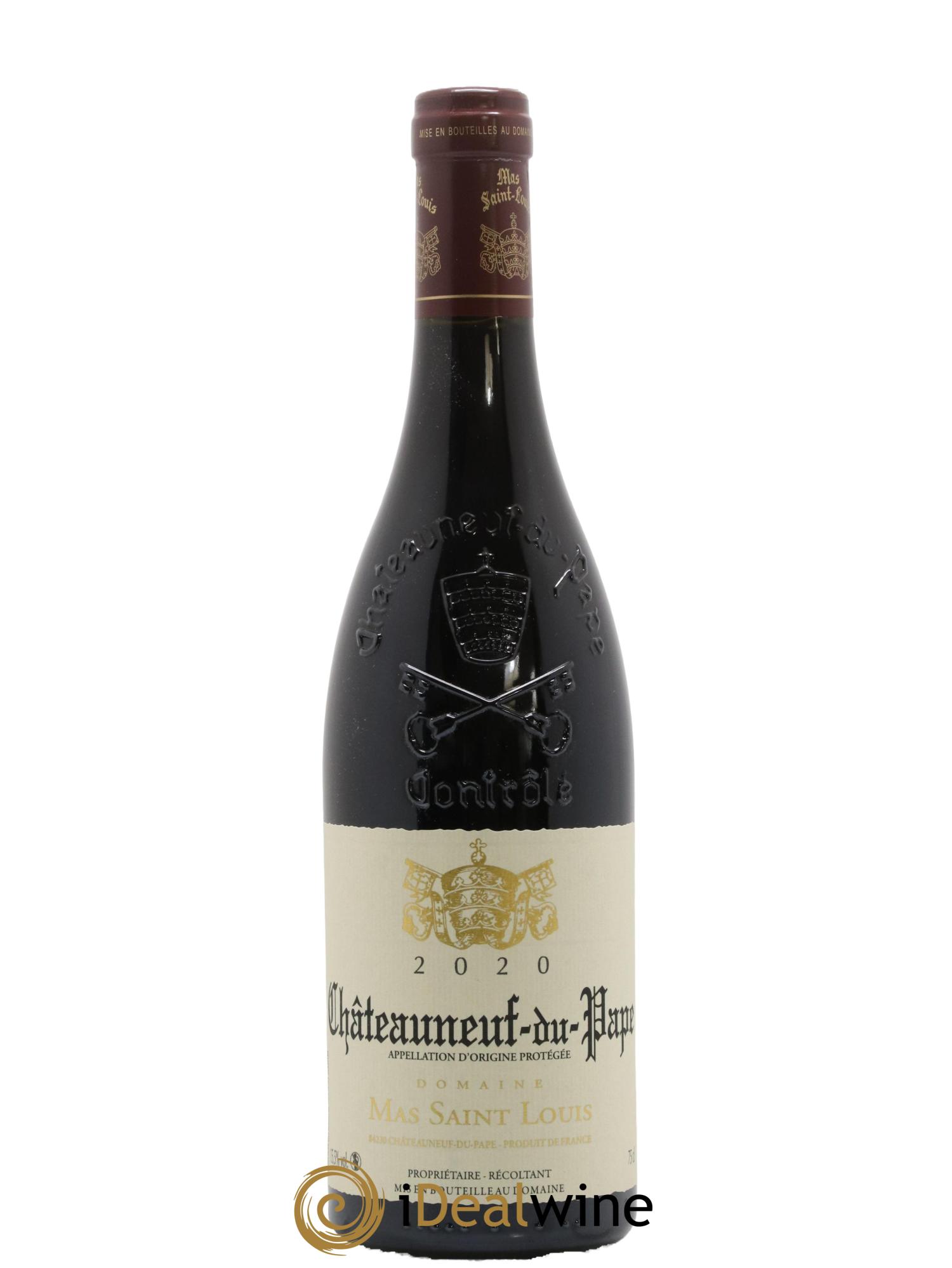 Châteauneuf-du-Pape Tradition Mas Saint-Louis 2020 - Lotto di 1 bottiglia - 0