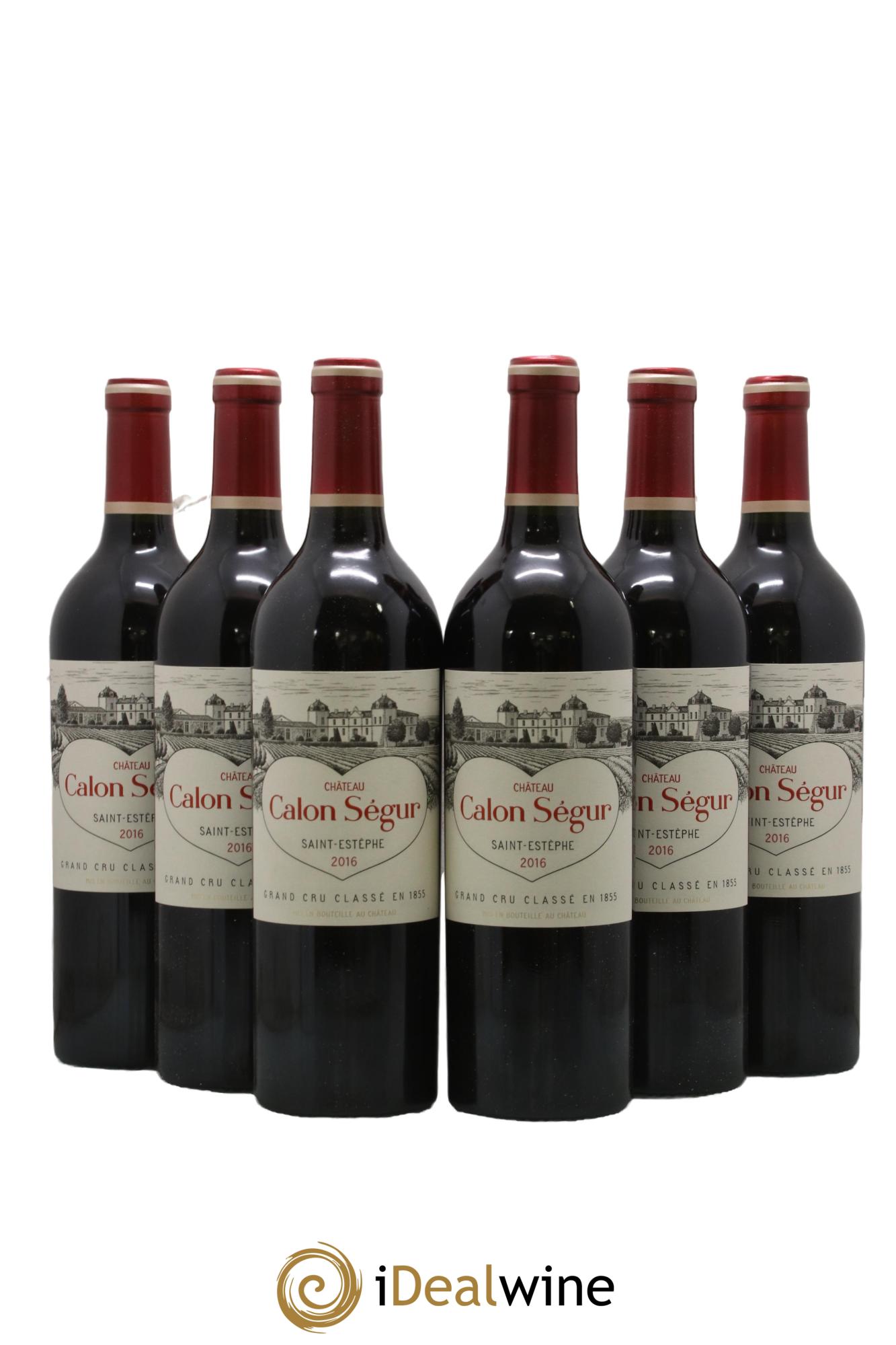 Château Calon Ségur 3ème Grand Cru Classé 2016 - Posten von 6 Flaschen - 0