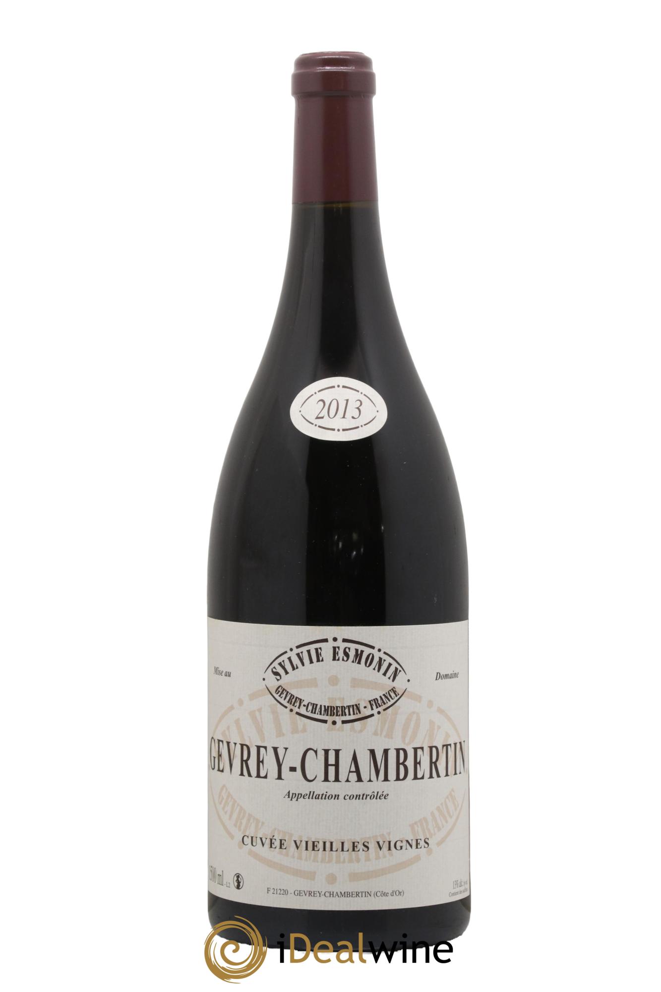Gevrey-Chambertin Vieilles Vignes Sylvie Esmonin 2013 - Lot de 1 magnum - 0