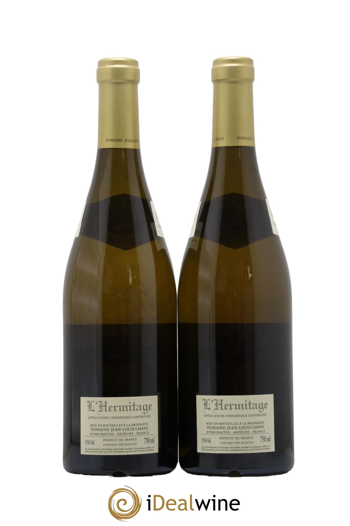 Hermitage Jean-Louis Chave 2019 - Lot of 2 bottles - 1
