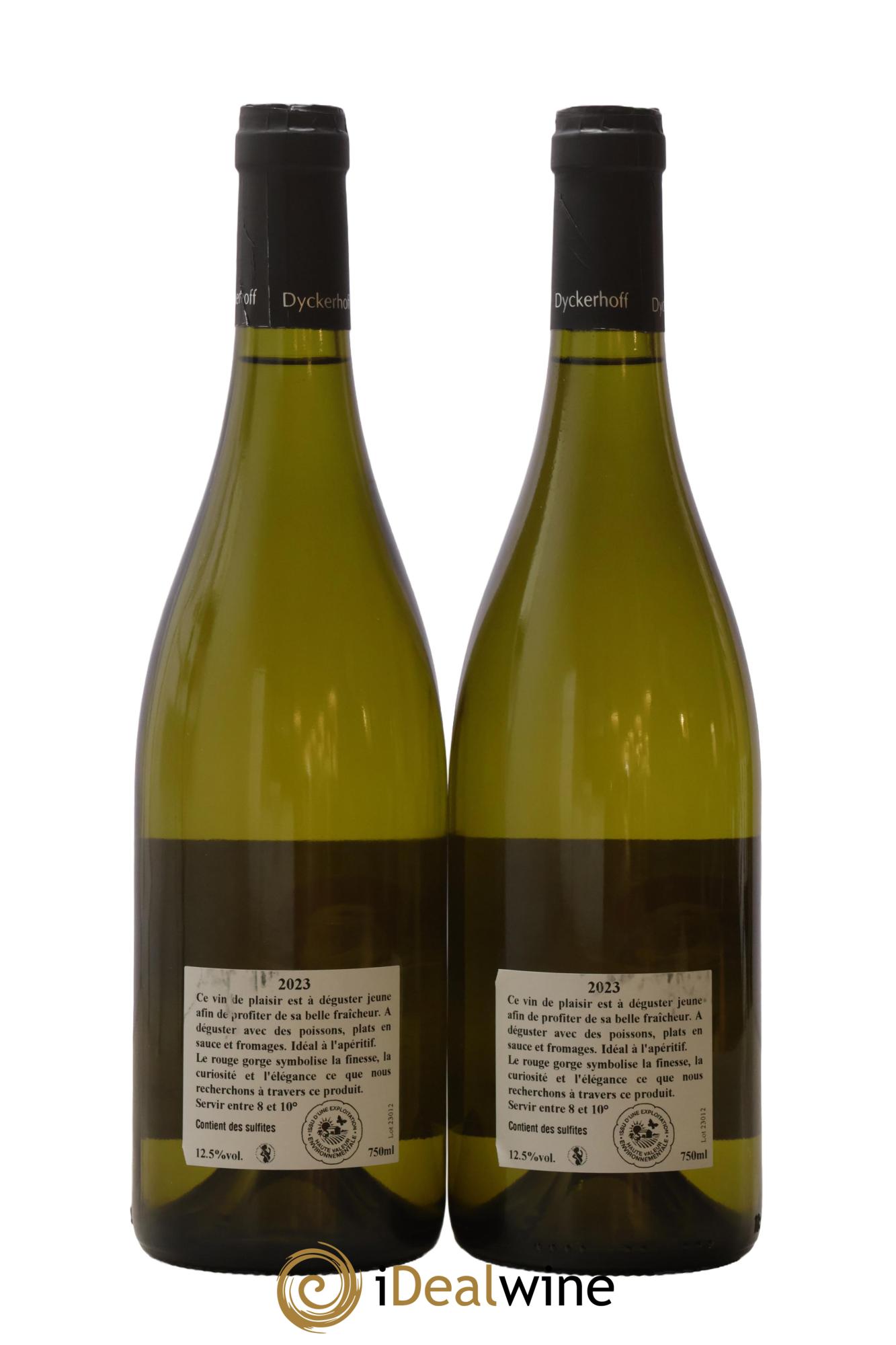 Reuilly Domaine Dyckerhoff 2023 - Lot de 2 bouteilles - 1