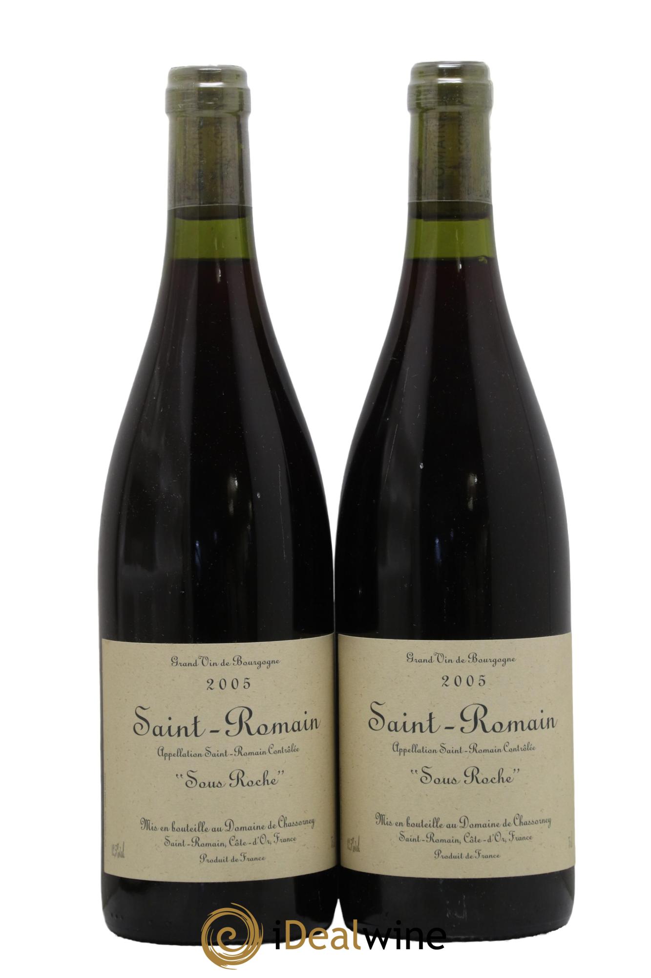 Saint-Romain Sous Roche Domaine de Chassorney - Frédéric Cossard 2005 - Posten von 2 Flaschen - 0