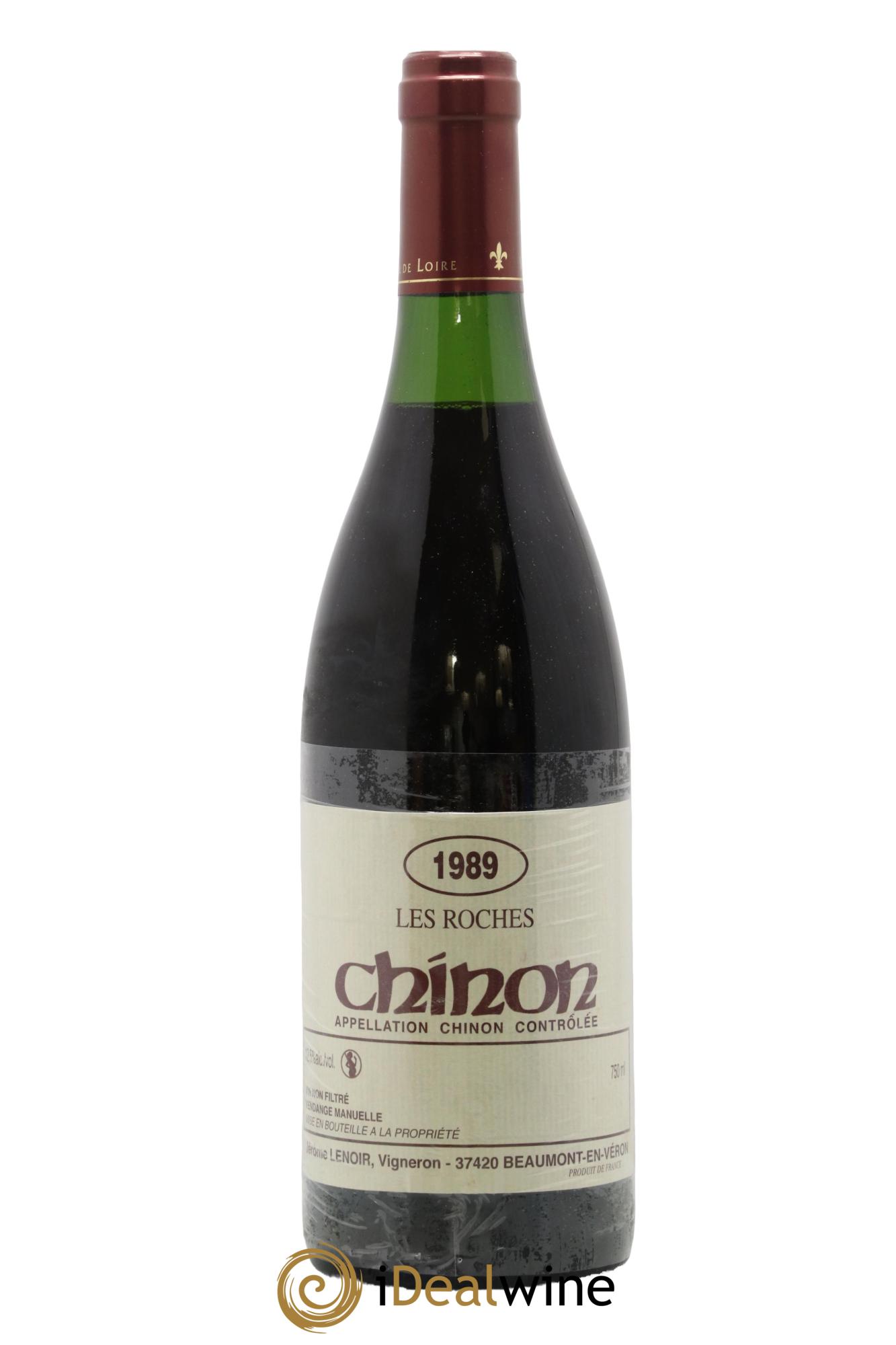 Chinon Les Roches Lenoir (Domaine) 1989 - Lotto di 1 bottiglia - 0