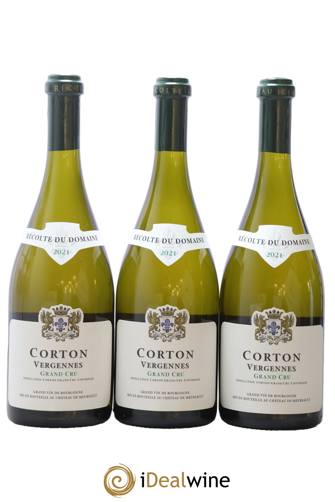 Corton-Vergennes Grand Cru Château de Meursault 2021 - Lot de 3 bouteilles - 0