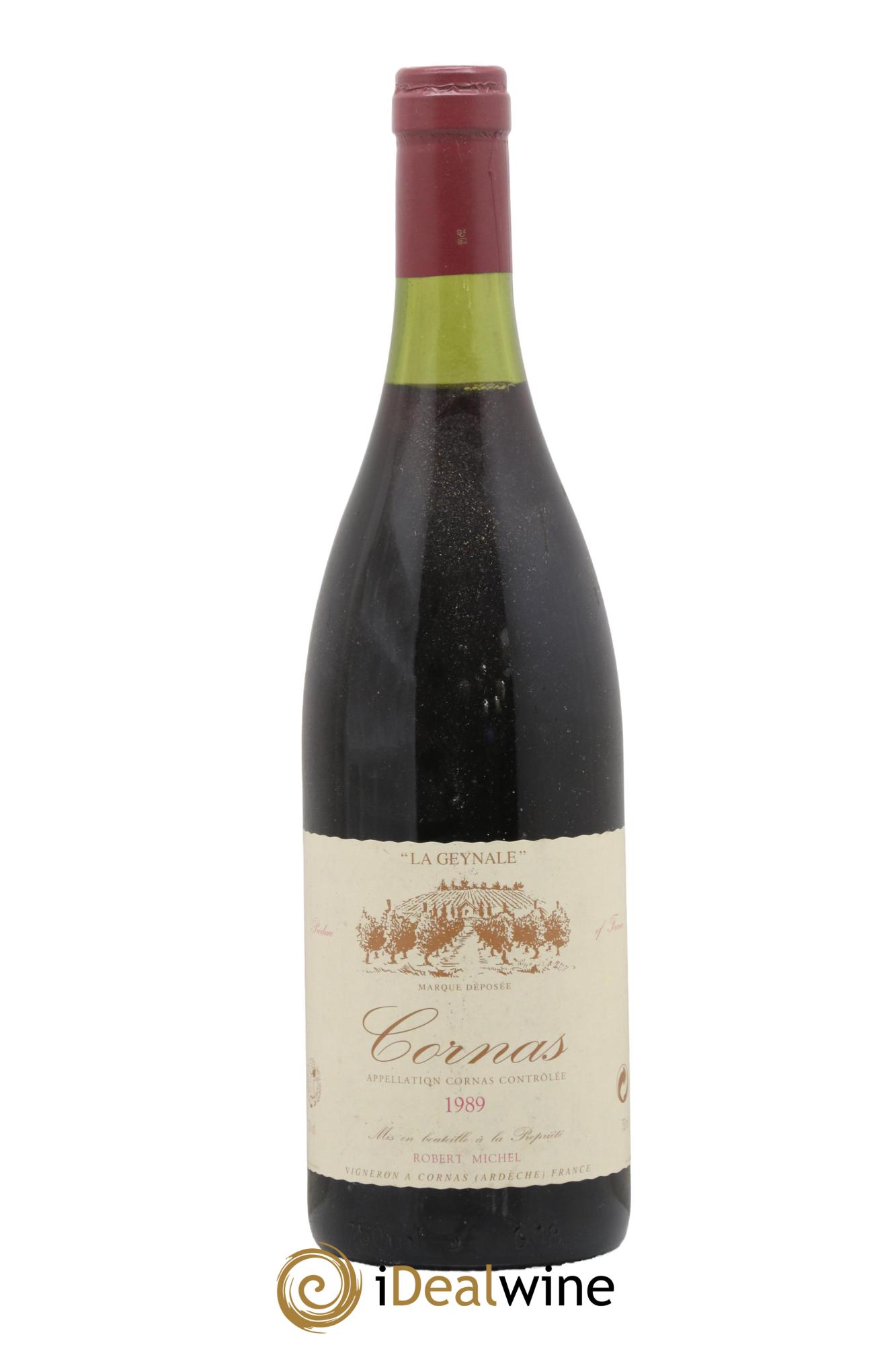 Cornas La Geynale Robert Michel 1989 - Lot de 1 bouteille - 0