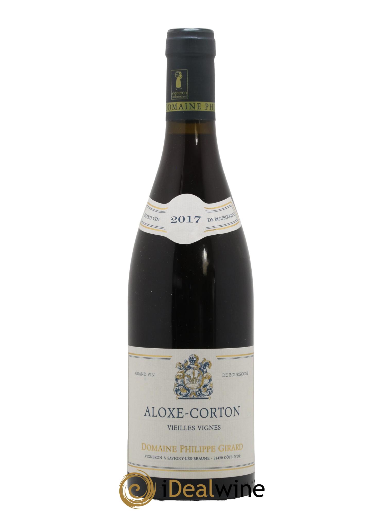 Aloxe-Corton Vieilles Vignes Philippe Girard 2017 - Lot de 1 bouteille - 0
