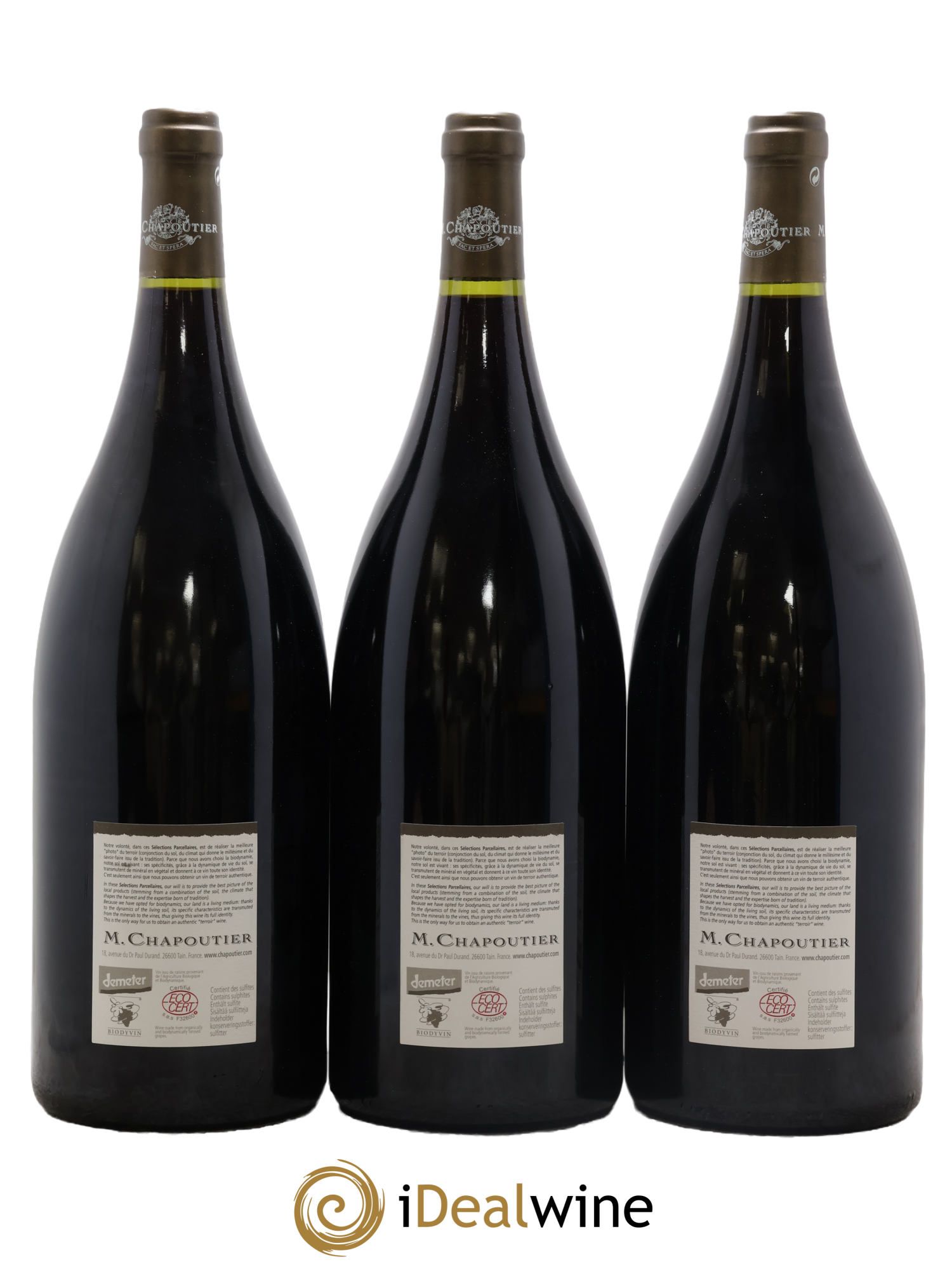 Hermitage Ermitage Le Pavillon Chapoutier 2005 - Posten von 3 Magnum - 1