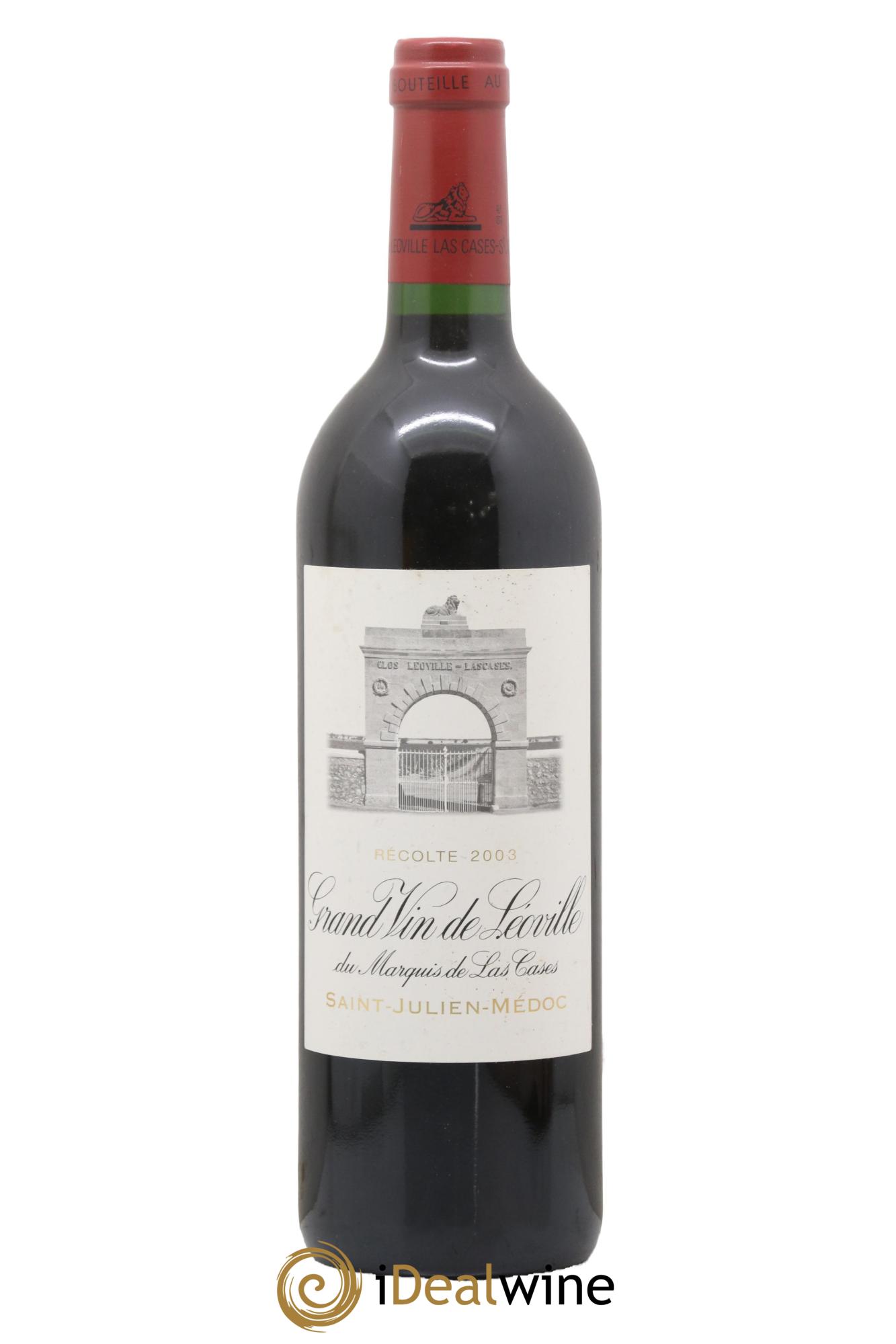 Château Léoville Las Cases 2ème Grand Cru Classé 2003 - Lot of 1 bottle - 0