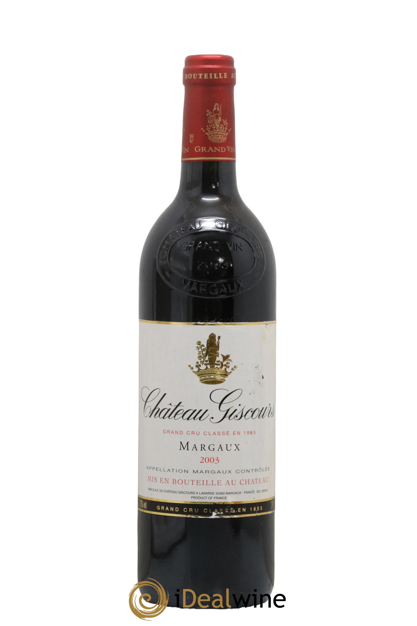 Château Giscours 3ème Grand Cru Classé 2003 - Lot of 1 bottle - 0