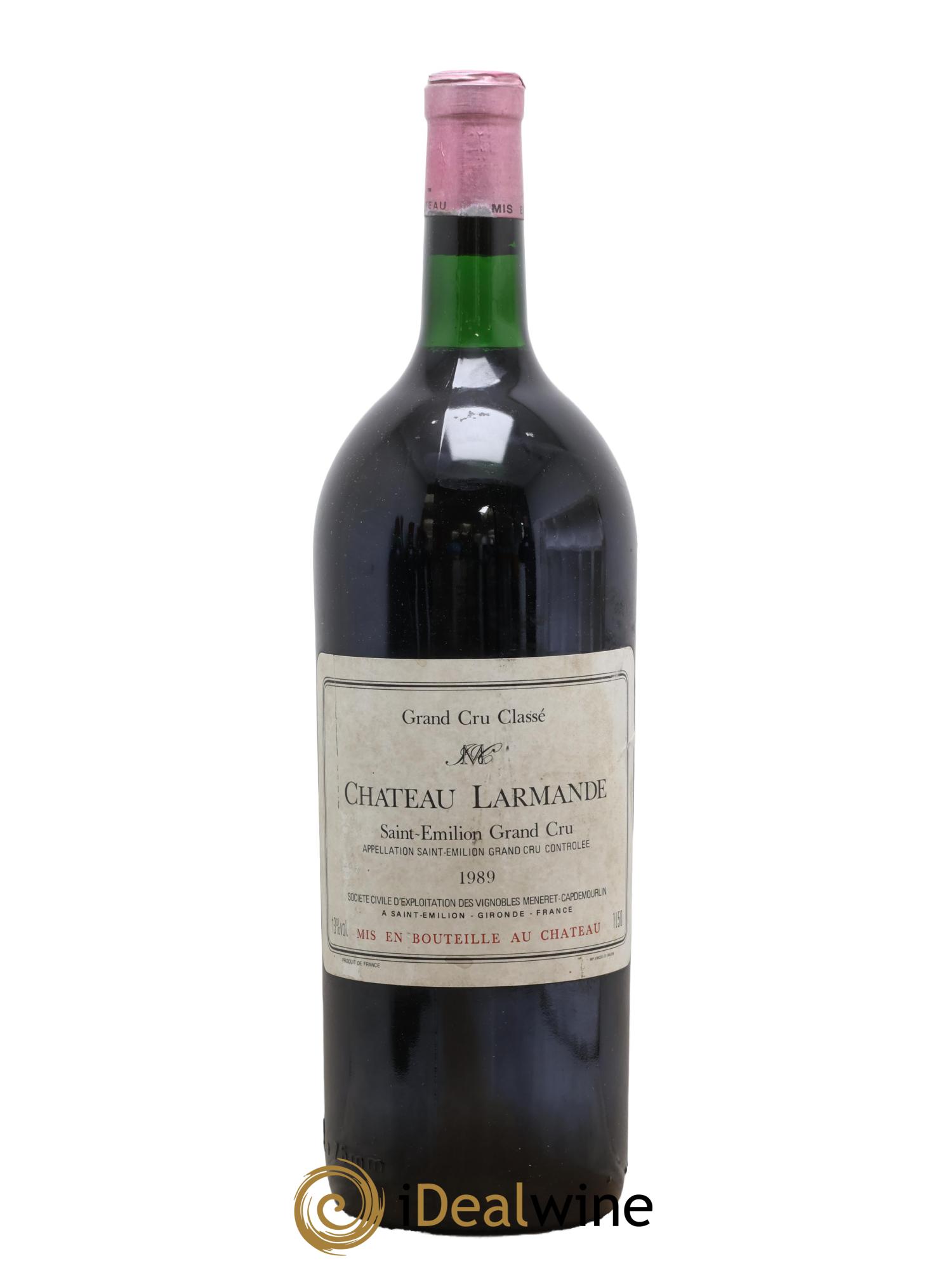 Château Larmande Grand Cru Classé 1989 - Posten von 1 Magnum - 0