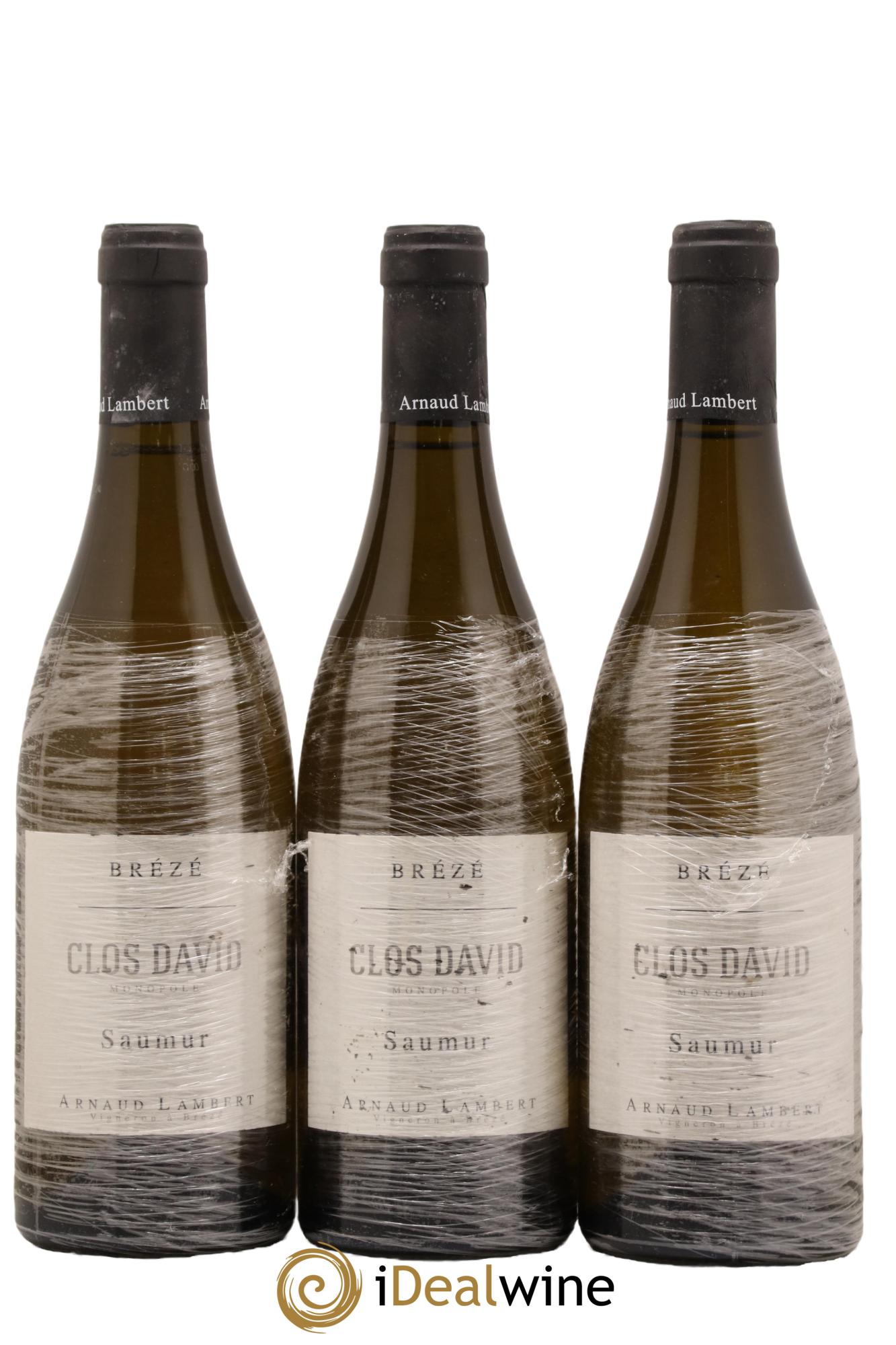 Saumur Brézé Clos David Arnaud Lambert 2014 - Lot de 3 bouteilles - 0