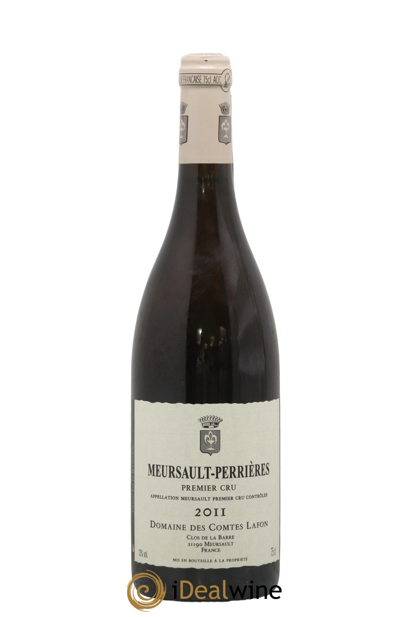 Meursault 1er Cru Perrières Comtes Lafon (Domaine des) 2011 - Lot de 1 bouteille - 0