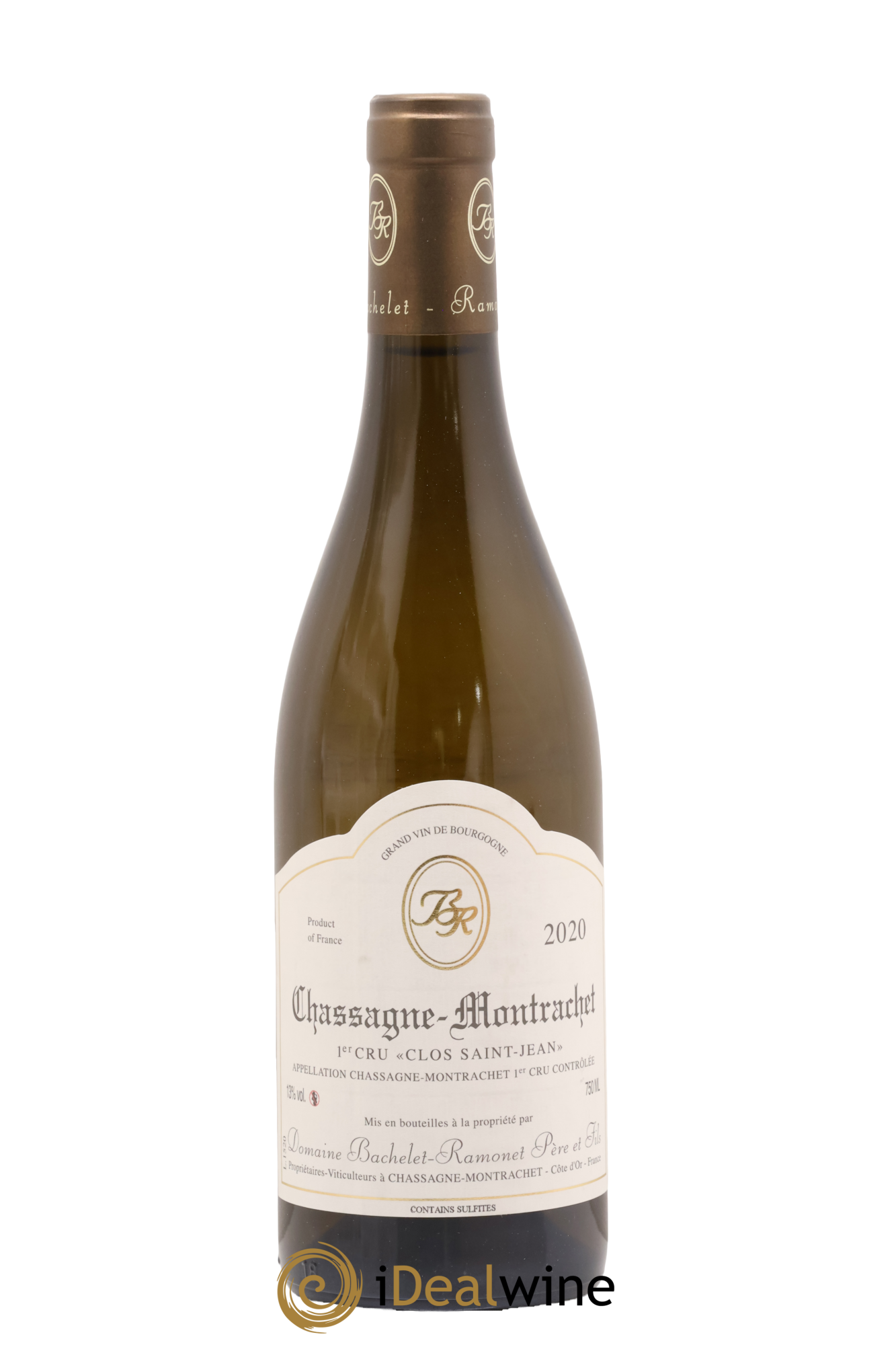 Chassagne-Montrachet 1er Cru Clos Saint-Jean Bachelet-Ramonet (Domaine) 2020 - Lot of 1 bottle - 0